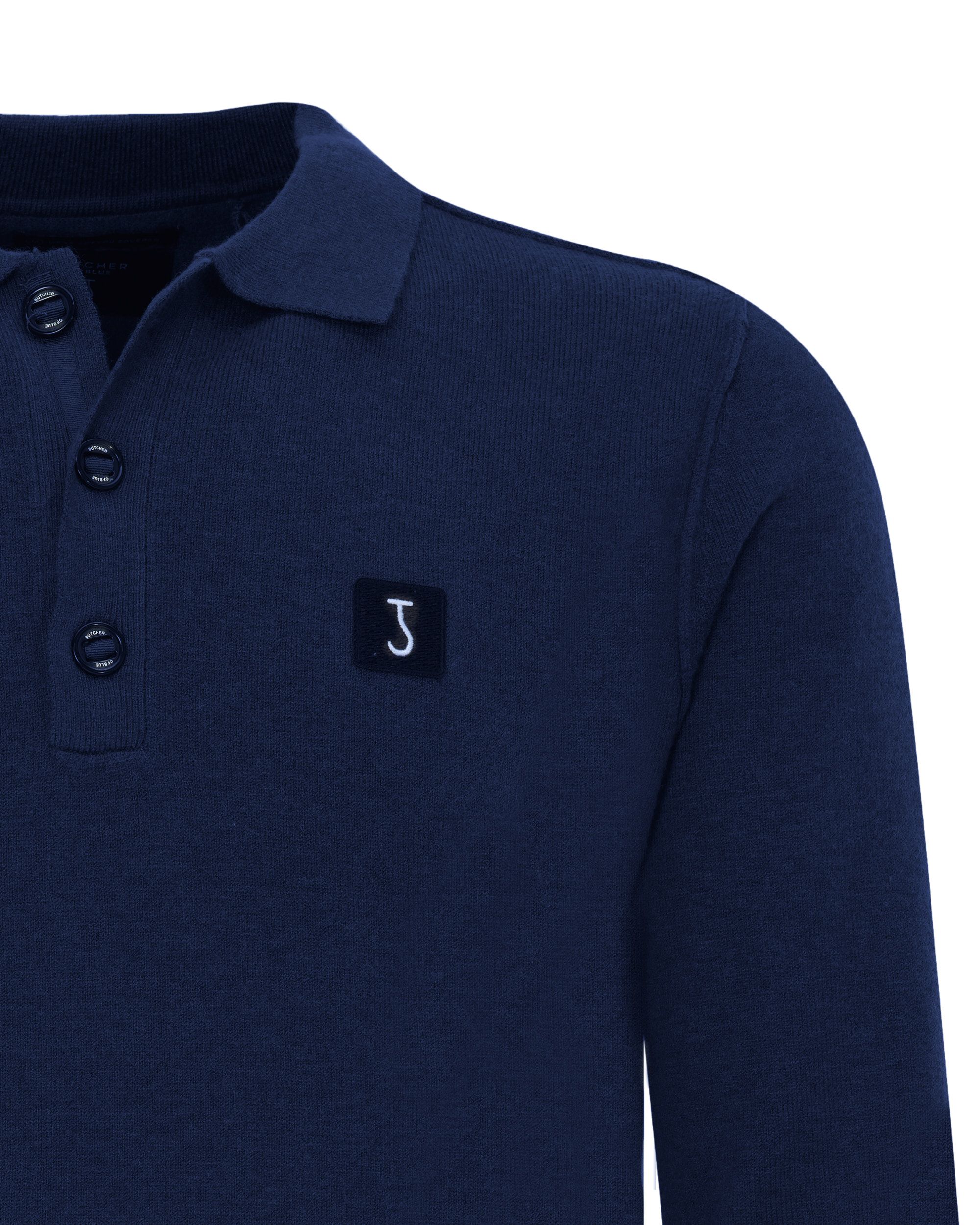 Butcher of Blue Clifden Polo LM Donker blauw 078904-001-L
