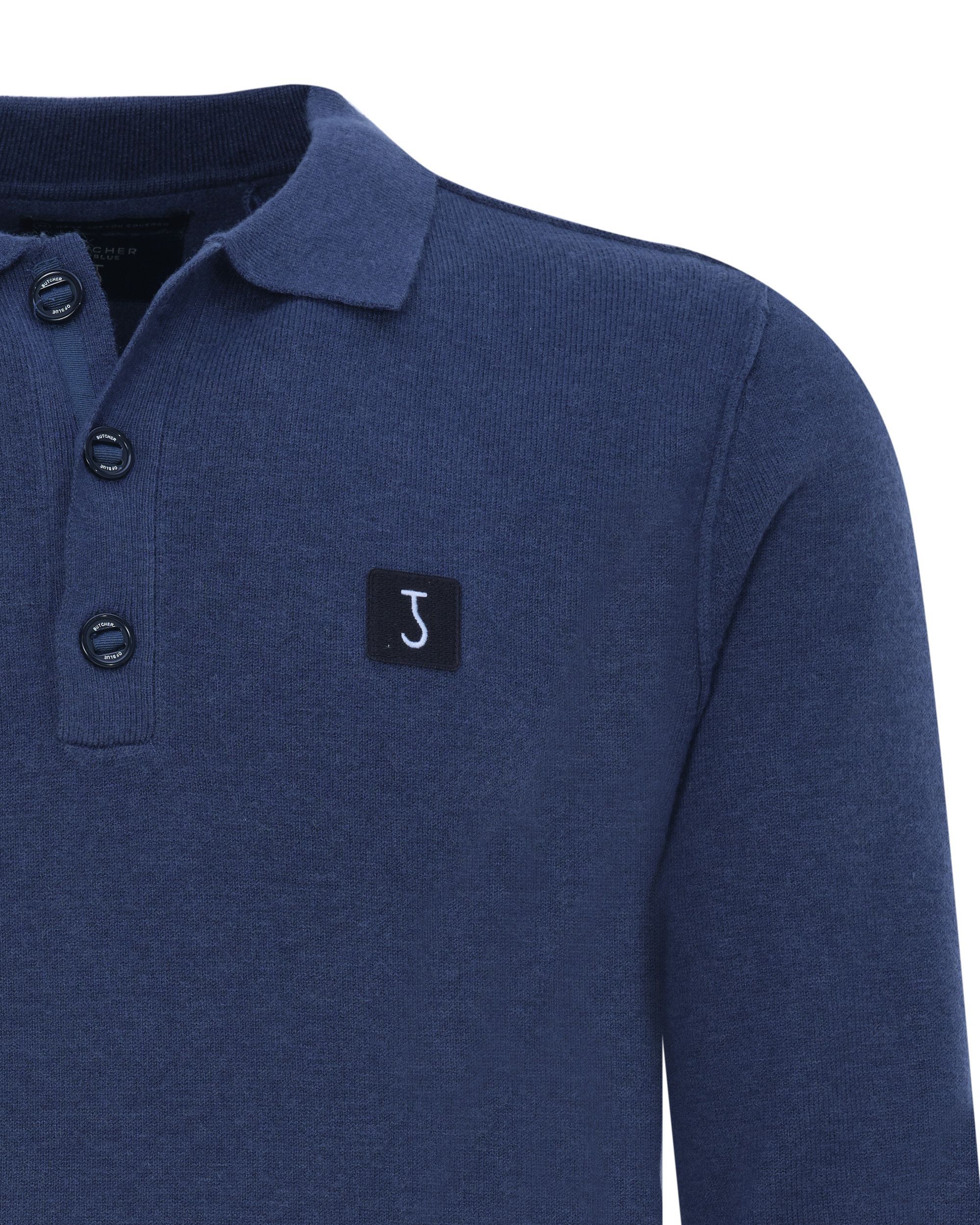 Butcher of Blue Clifden Polo LM Blauw 078904-002-L