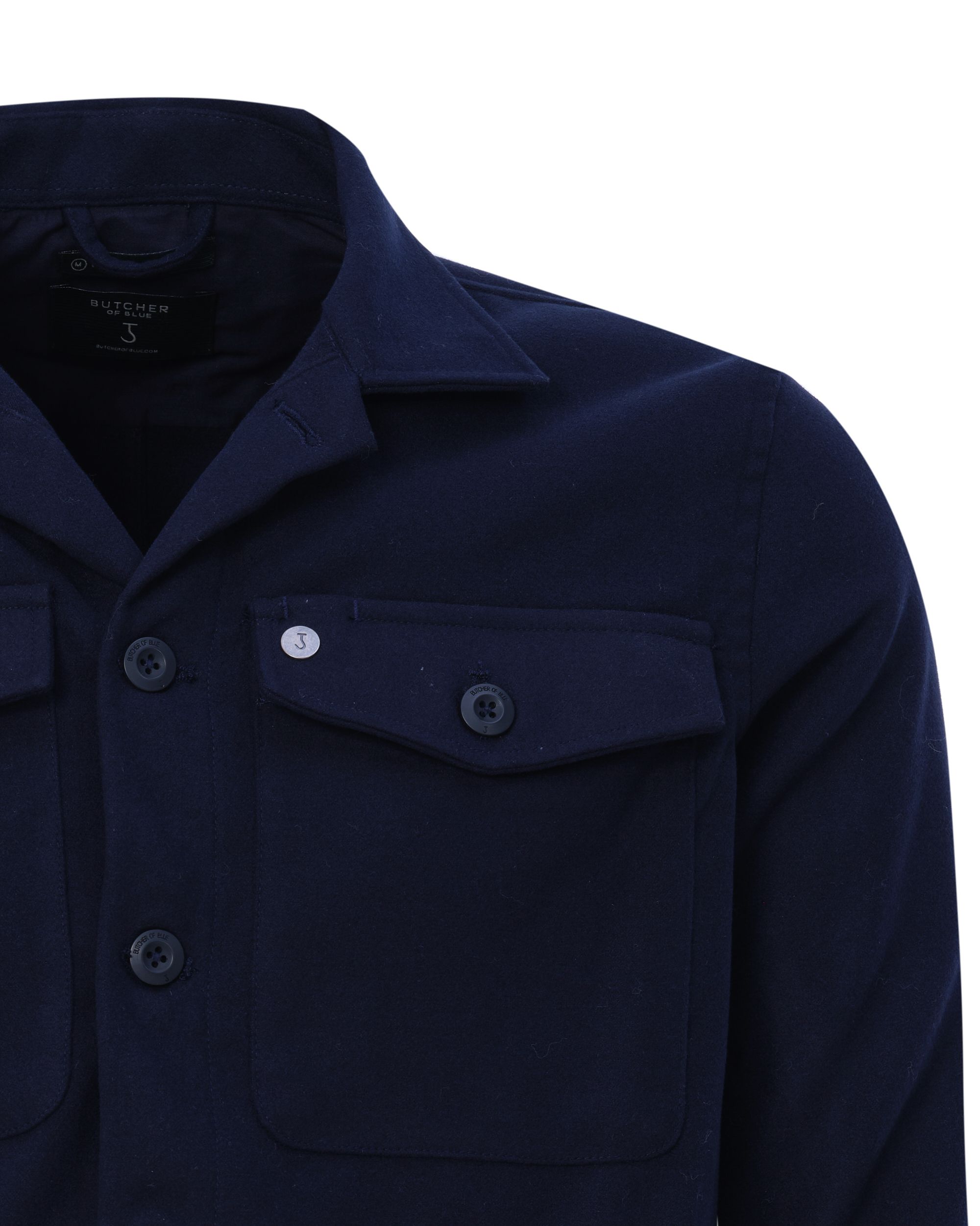 Butcher of Blue Saturn Mk.2 Overshirt Donker blauw 078910-001-L