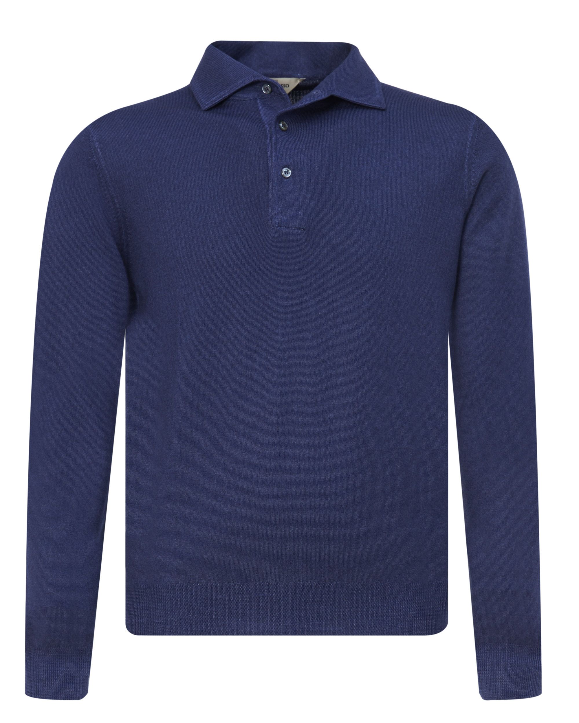 Gran Sasso Polo LM Donker blauw 078914-002-48