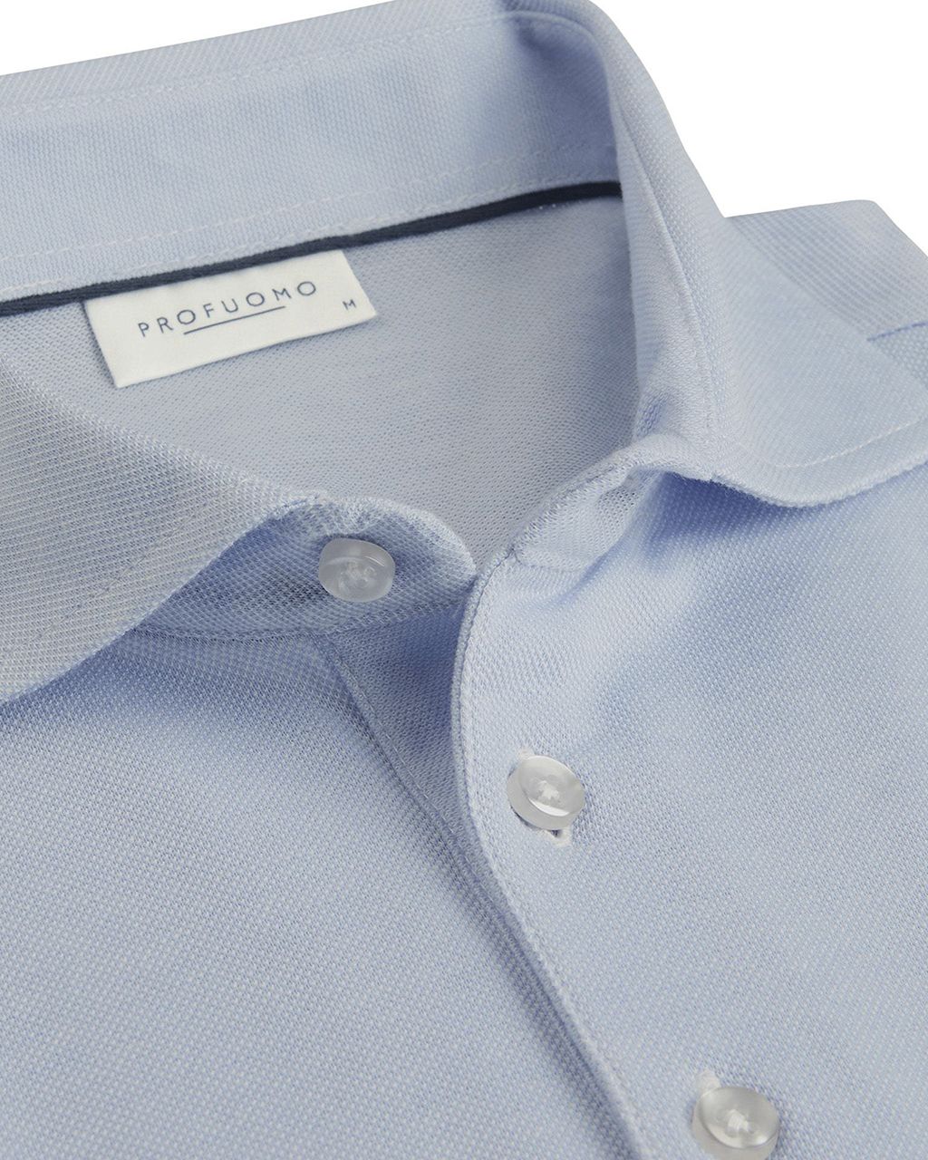 Profuomo Polo KM Licht blauw 078933-001-L