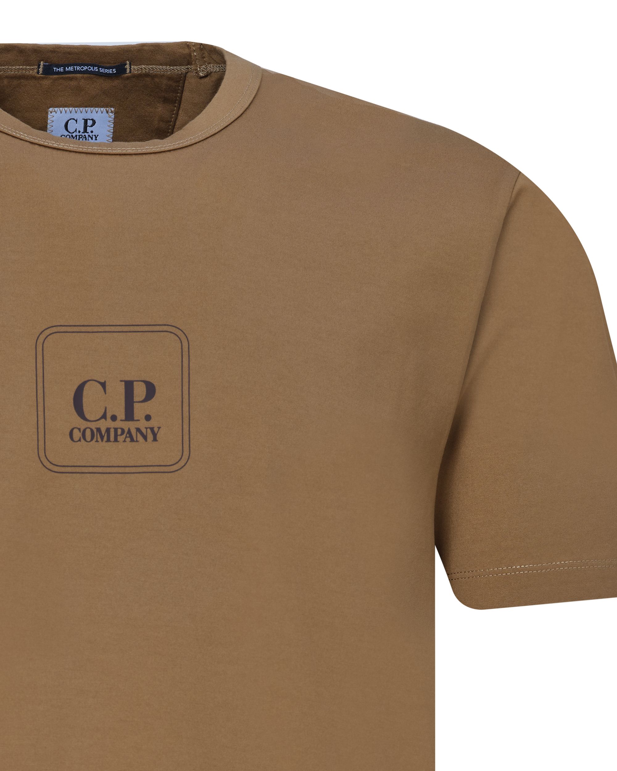 C.P Company T-shirt KM Khaki 078936-002-L