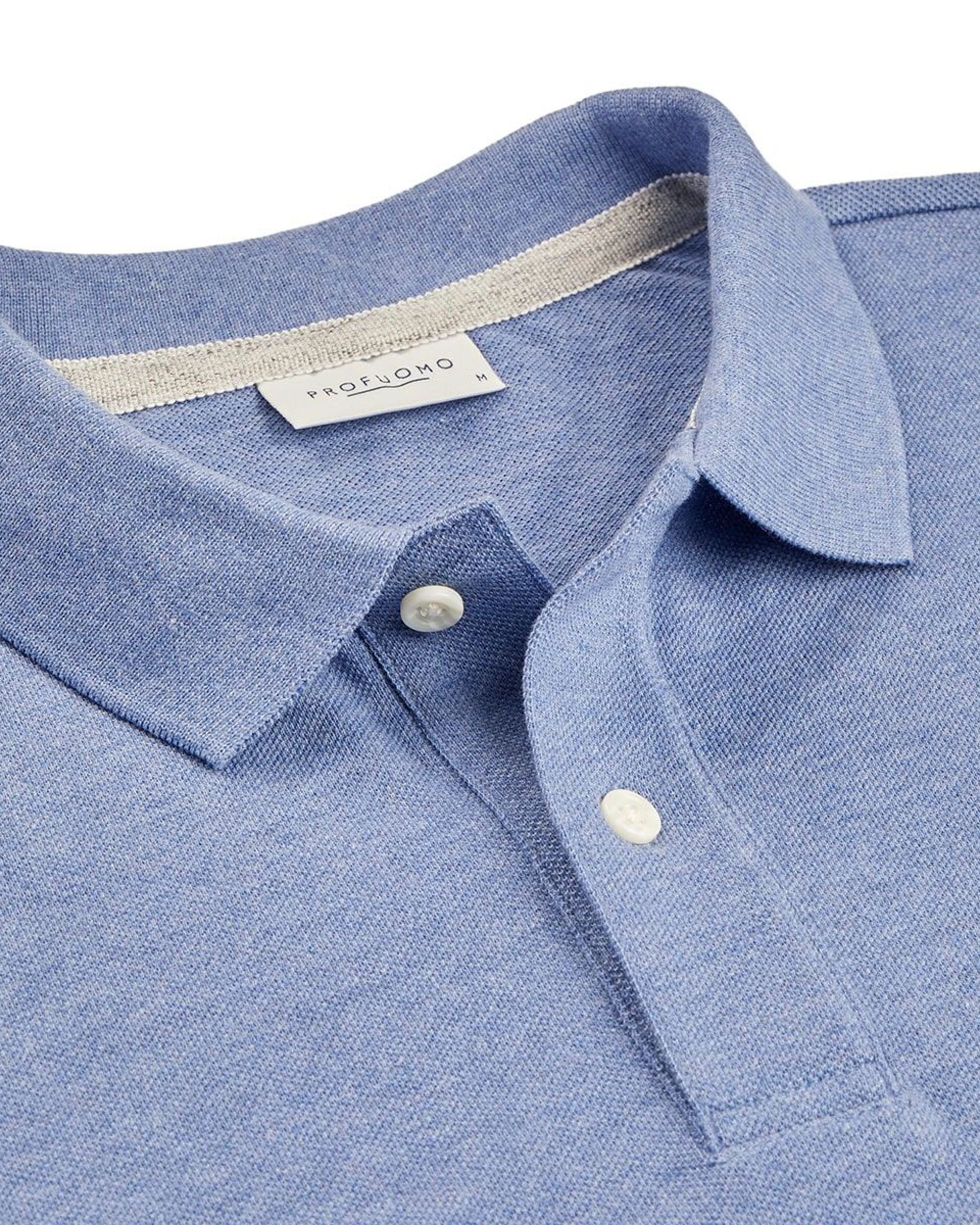 Profuomo Polo KM Blauw 079185-001-L