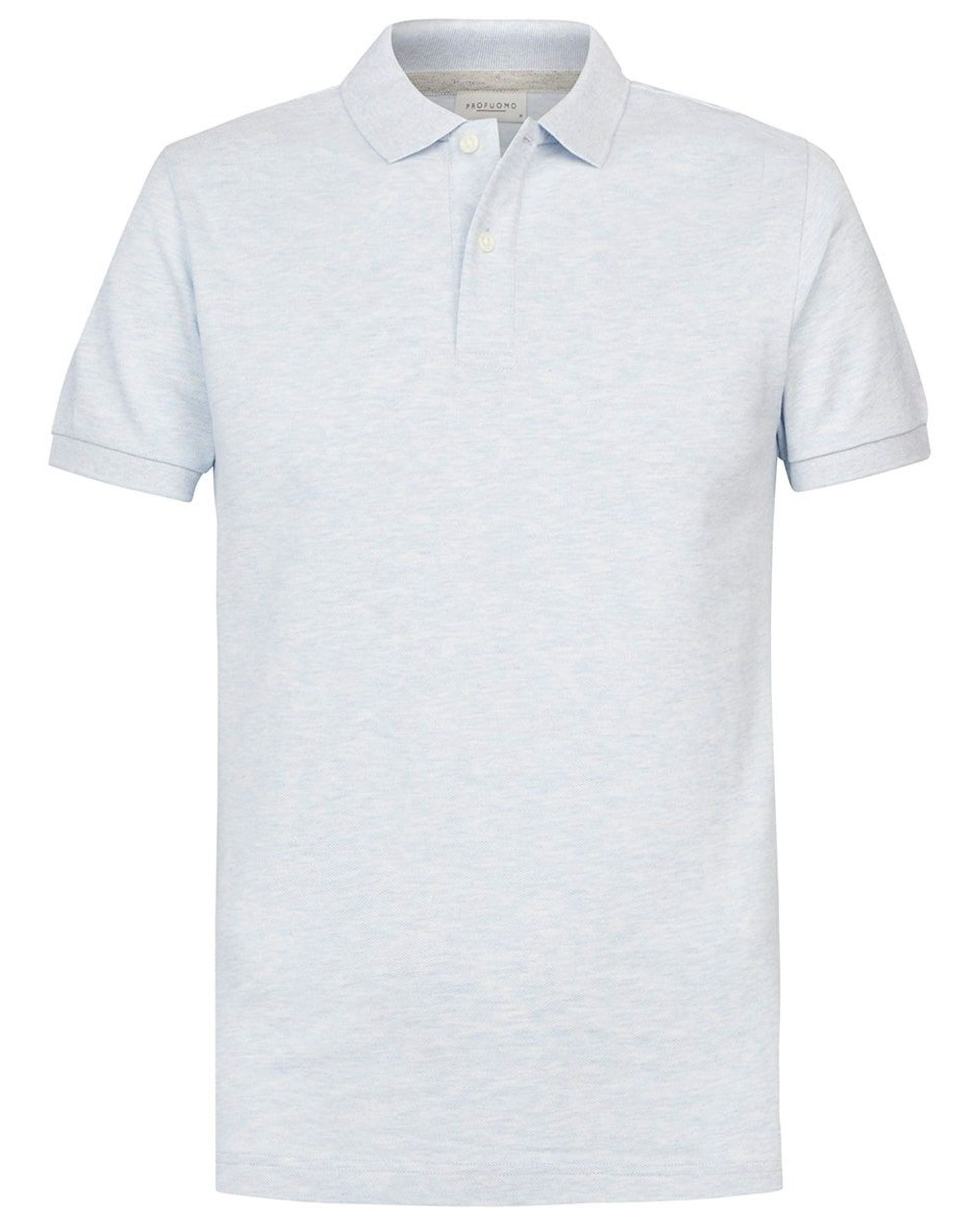 Profuomo Polo KM Licht blauw 079186-001-L