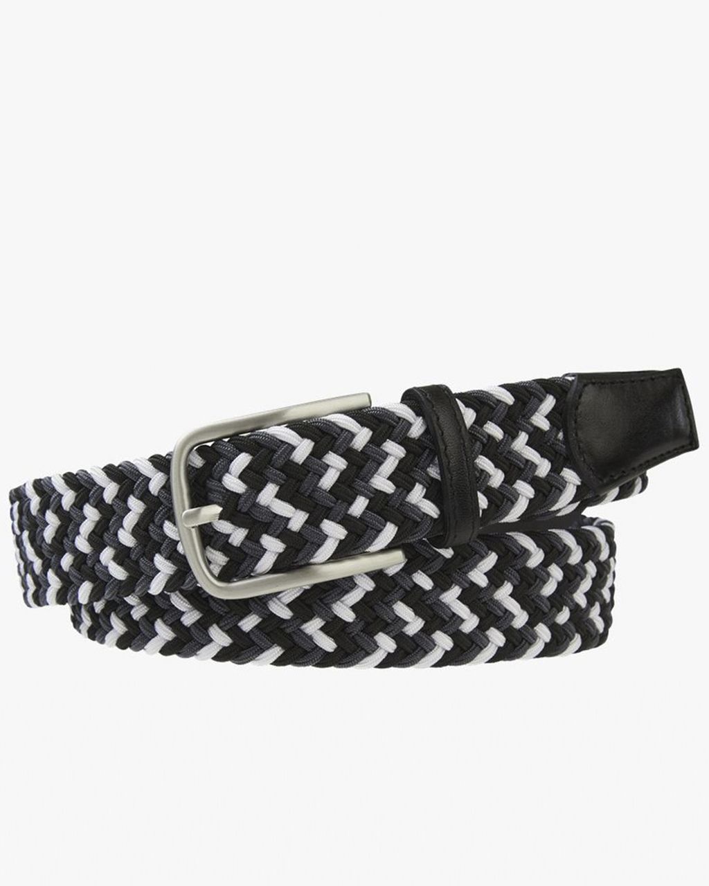 Profuomo Geklede riem Zwart 079299-001-105