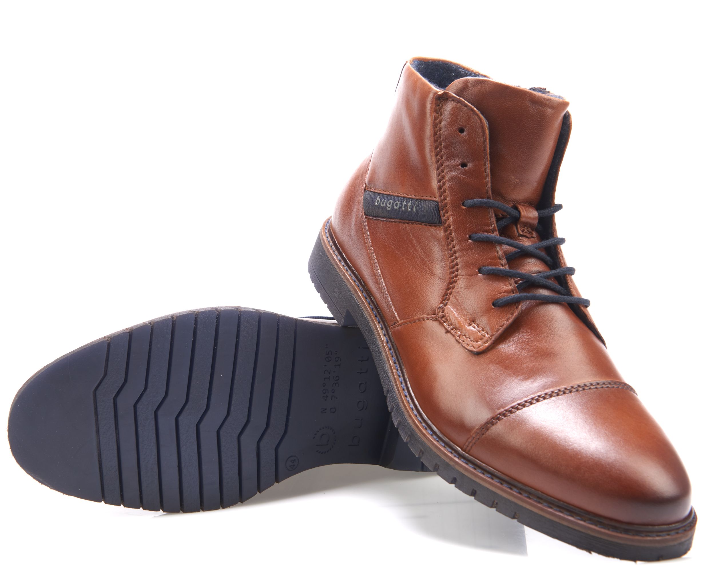 Bugatti Boots Cognac 079386-001-41