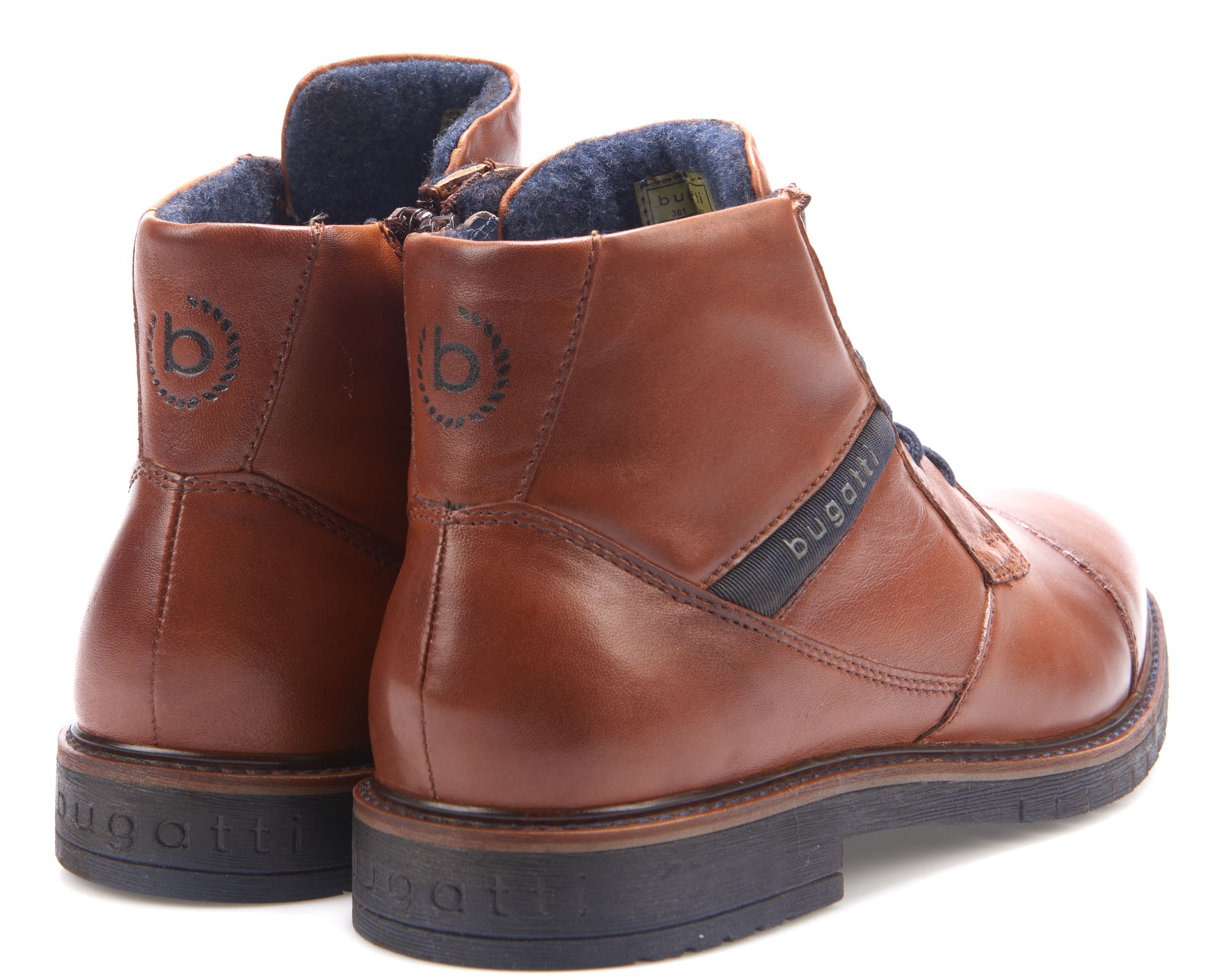 Bugatti Boots Cognac 079386-001-41