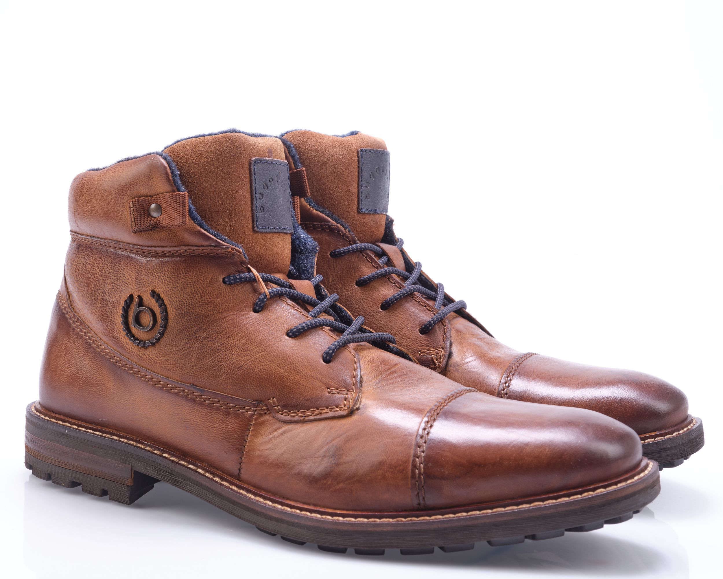 Bugatti Boots Cognac 079388-002-41