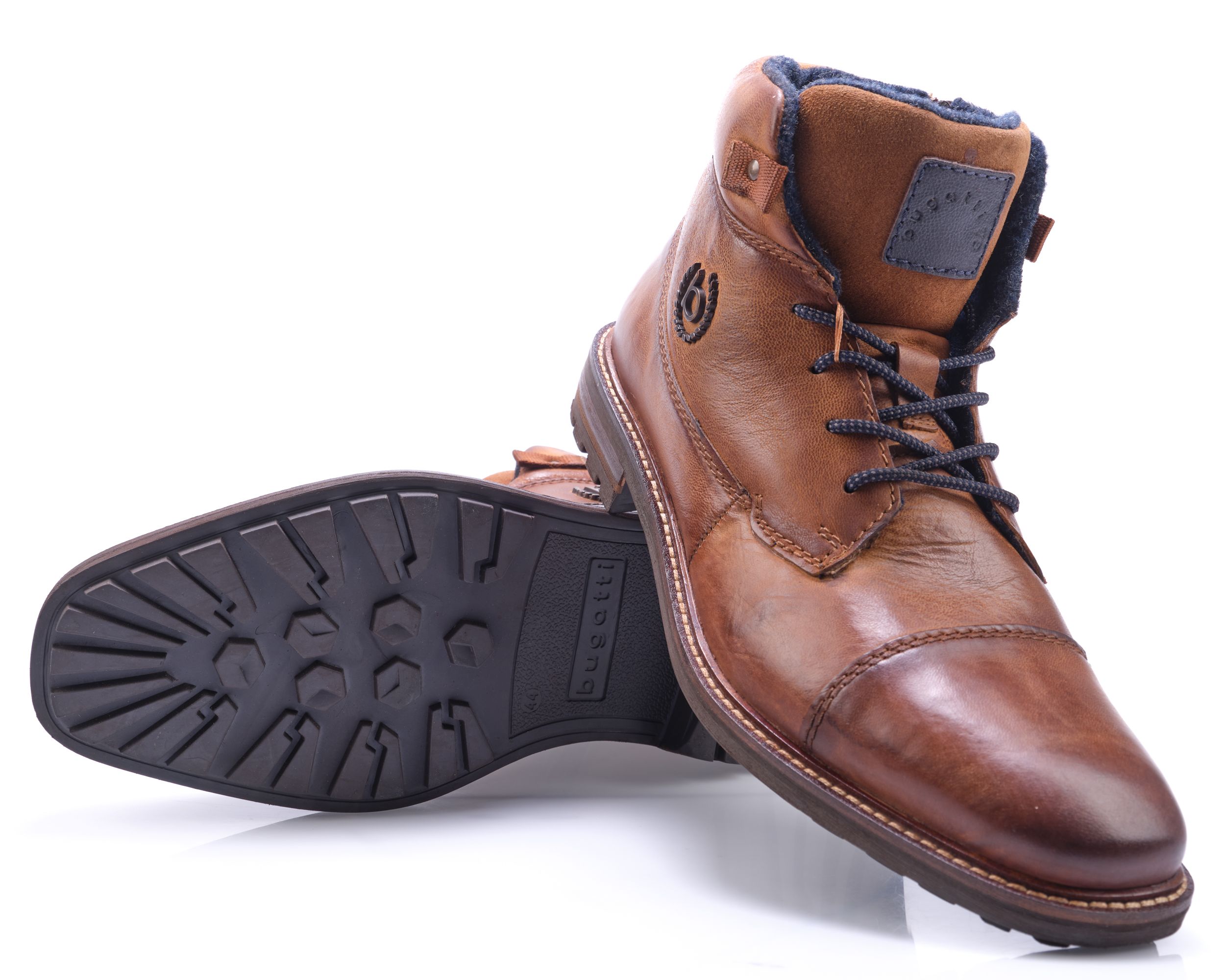 Bugatti Boots Cognac 079388-002-41