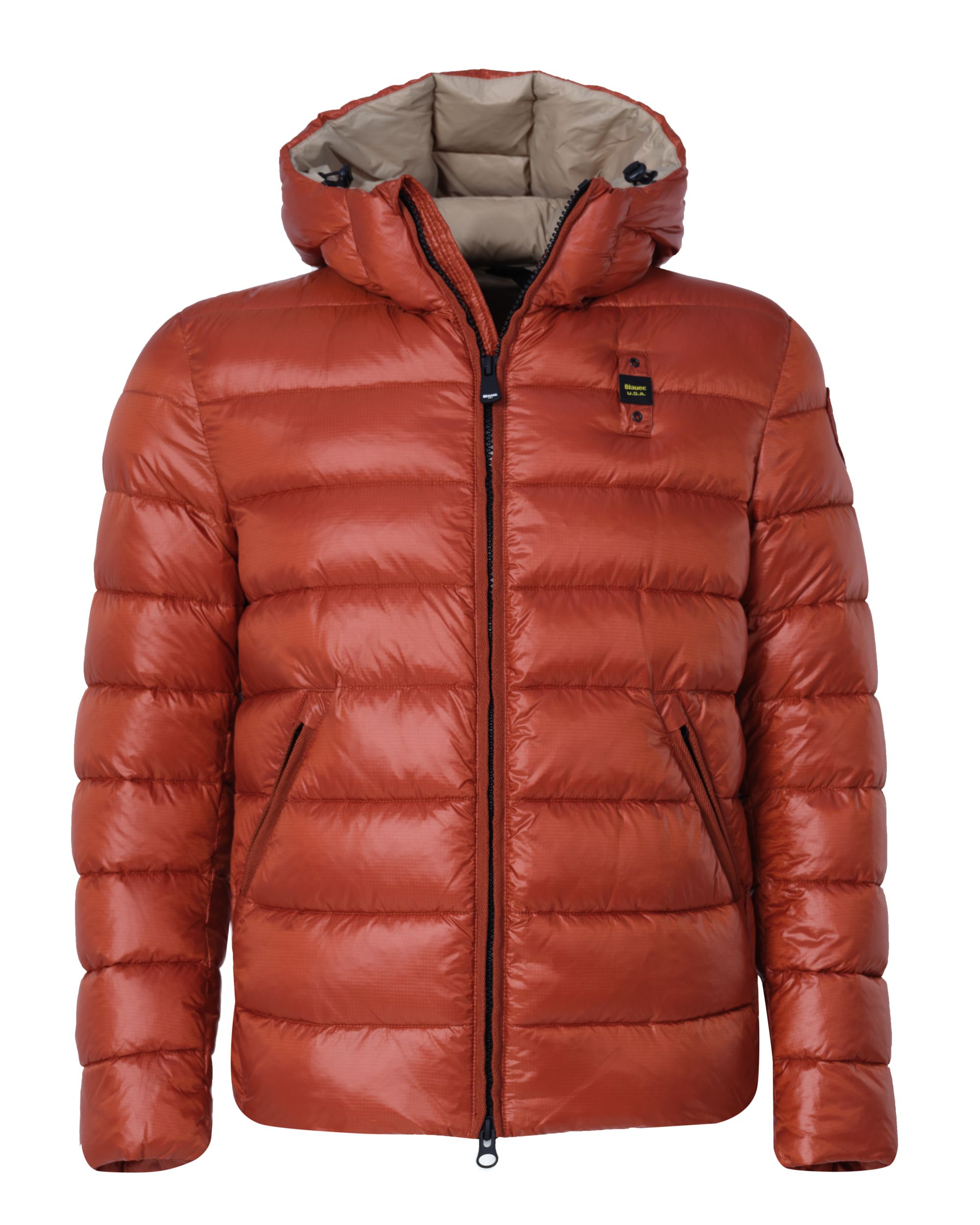 Blauer Gewatteerde jas Oranje 079414-001-L