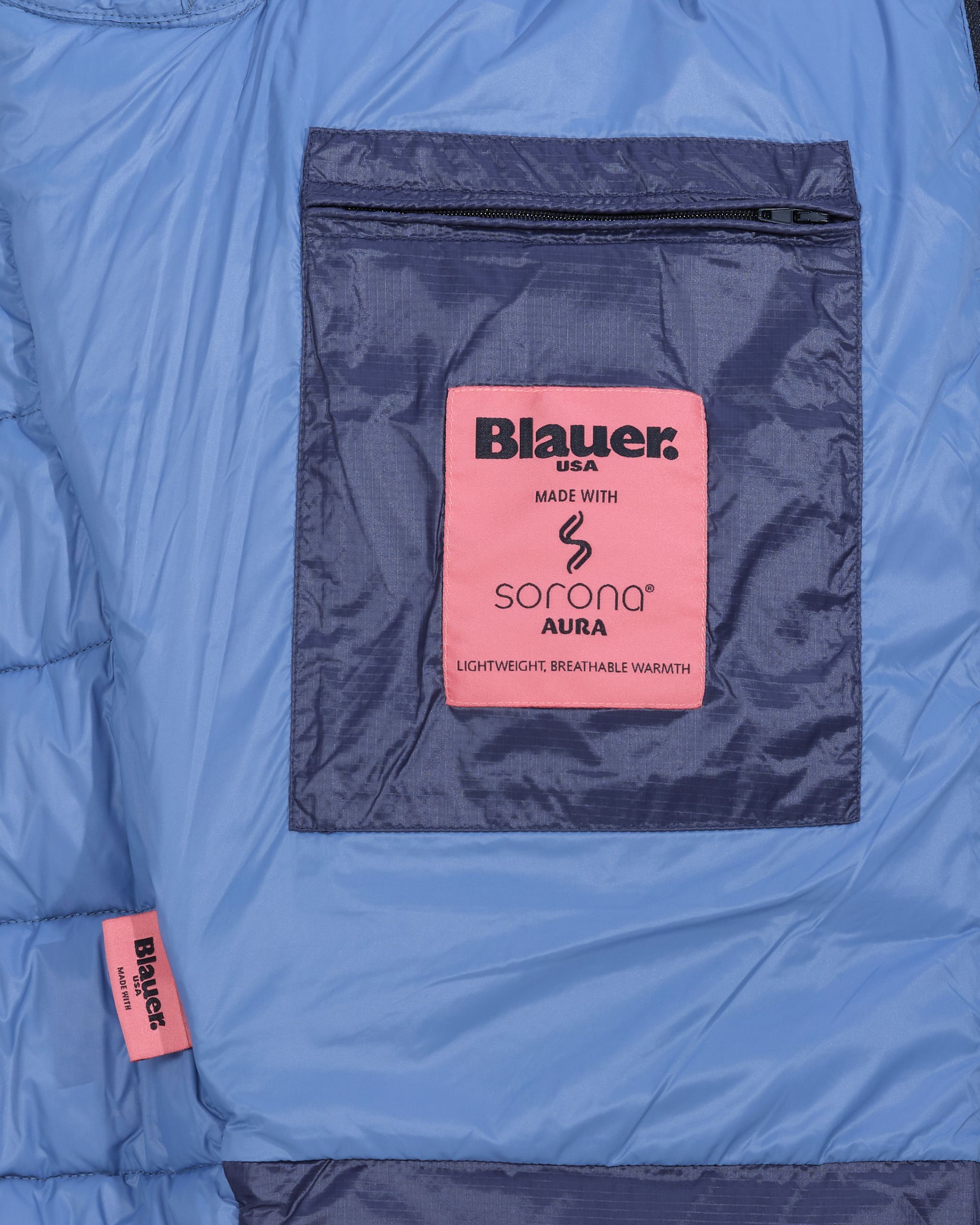 Blauer Gewatteerde jas Donker blauw 079415-001-L