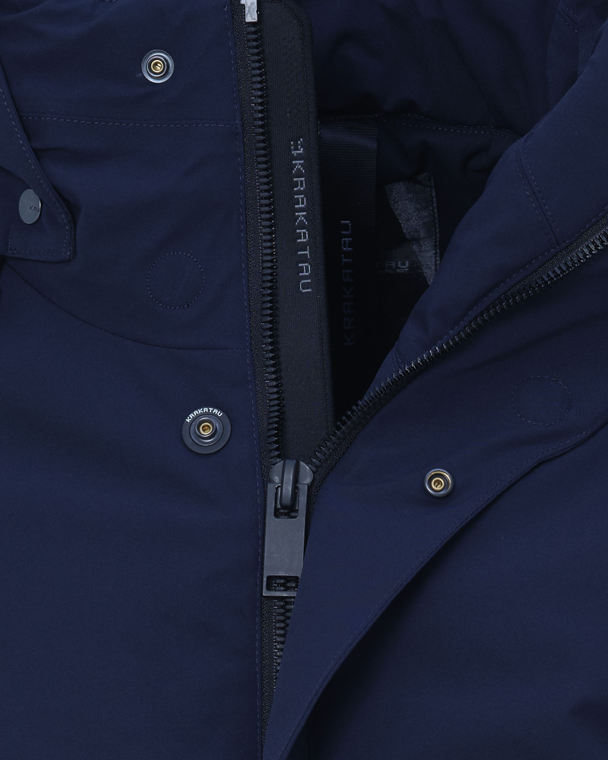 Krakatau QM376 Gewatteerde jas Donker blauw 079419-001-L