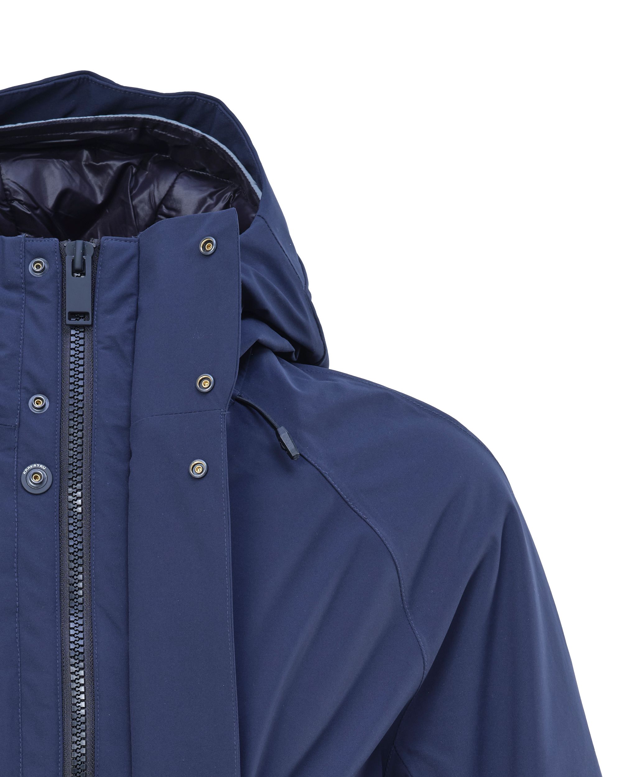 Krakatau QM374 Parka Donker blauw 079420-002-L