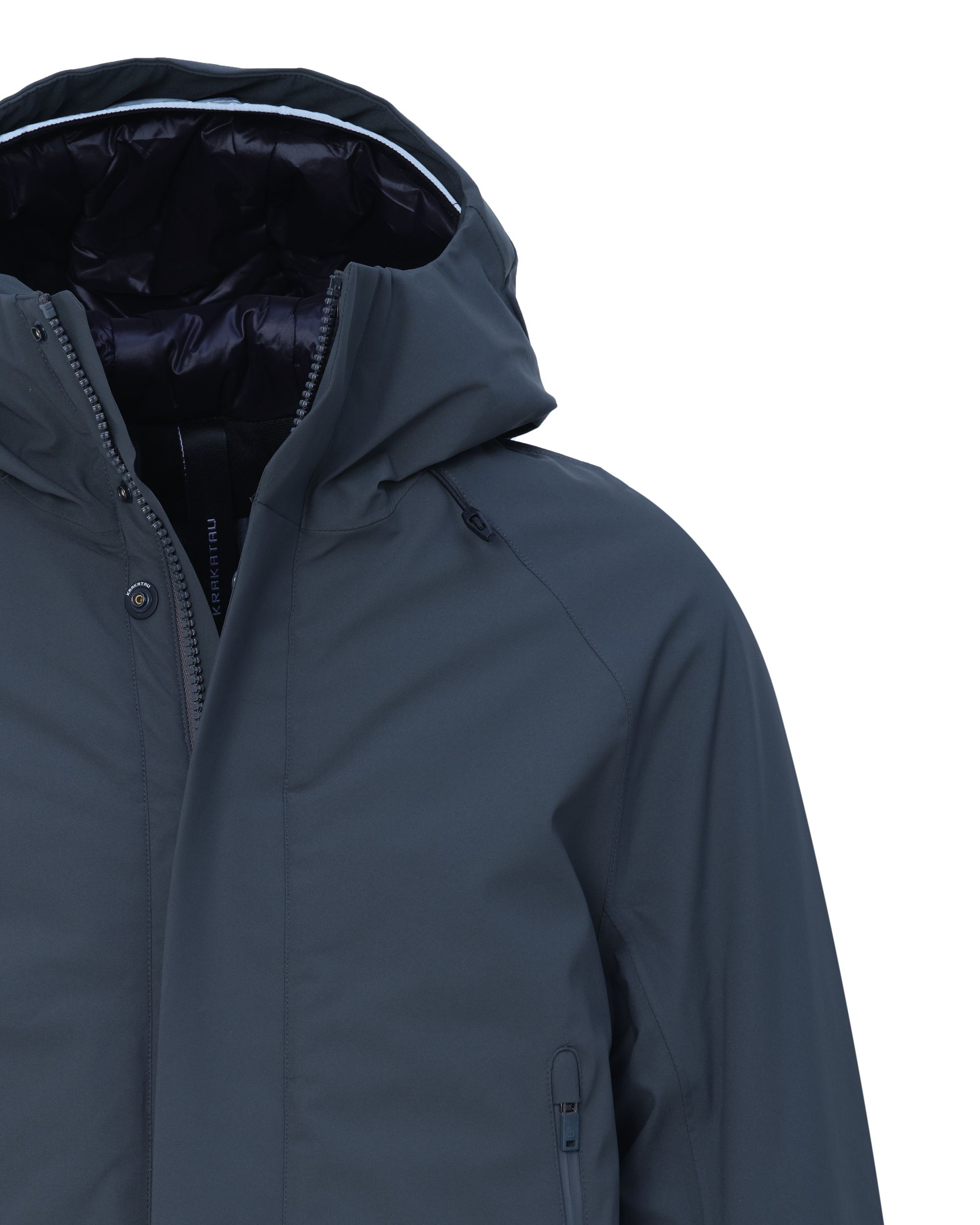 Krakatau QM374 Parka Groen 079420-004-L