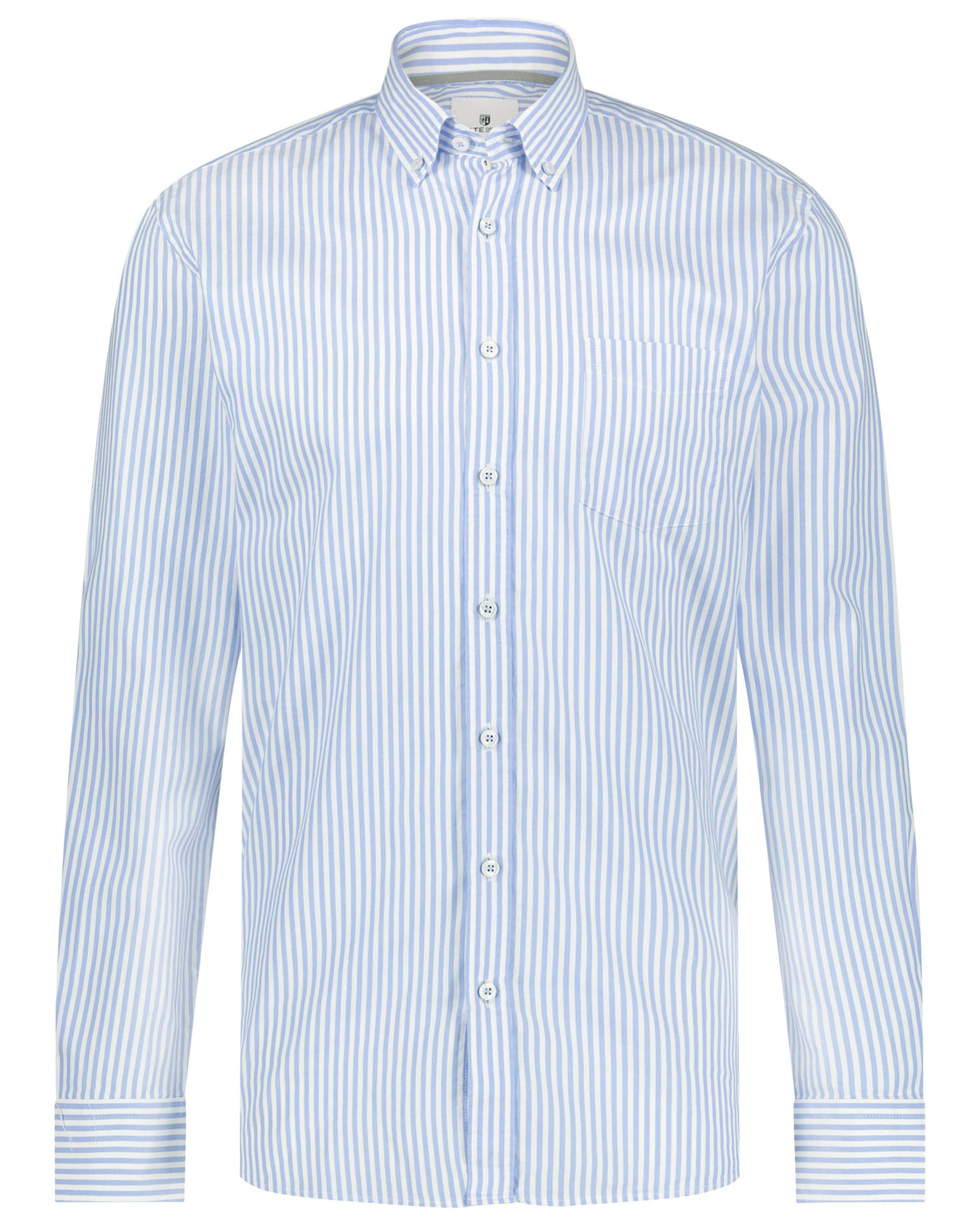 State of Art Casual Overhemd LM Licht blauw 079447-001-4XL