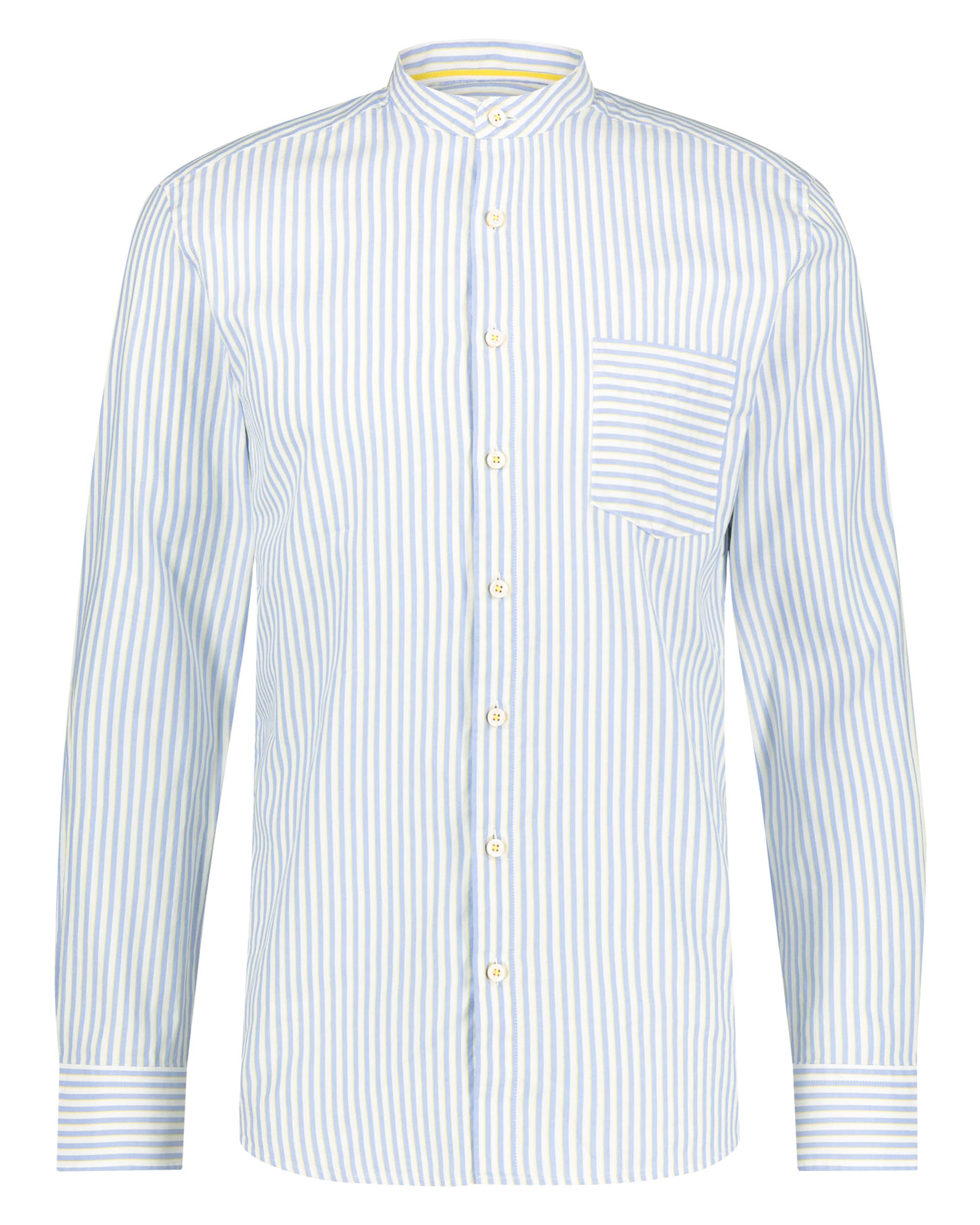 State of Art Casual Overhemd LM Licht blauw 079448-001-4XL