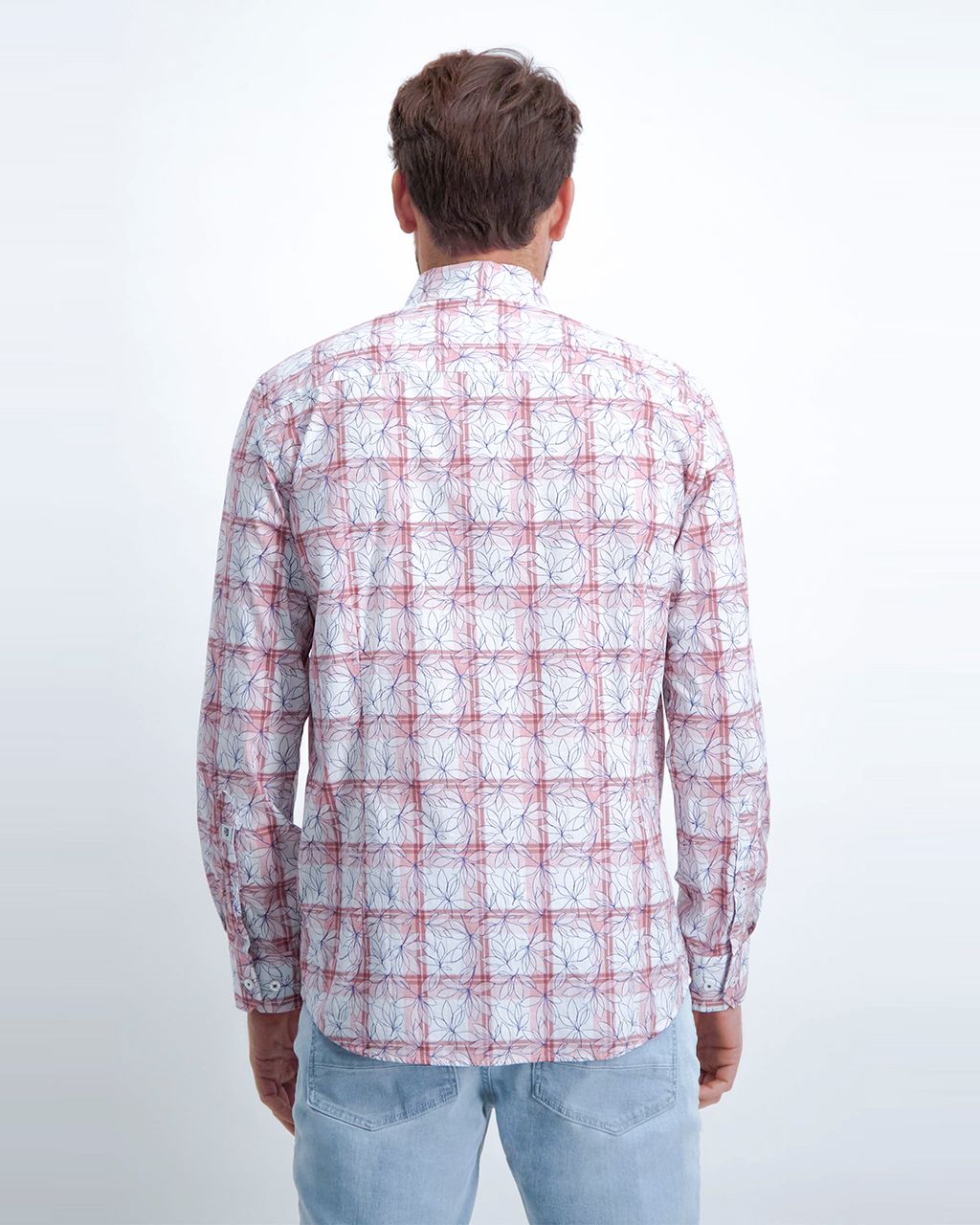 State of Art Casual Overhemd LM Rood 079474-001-4XL