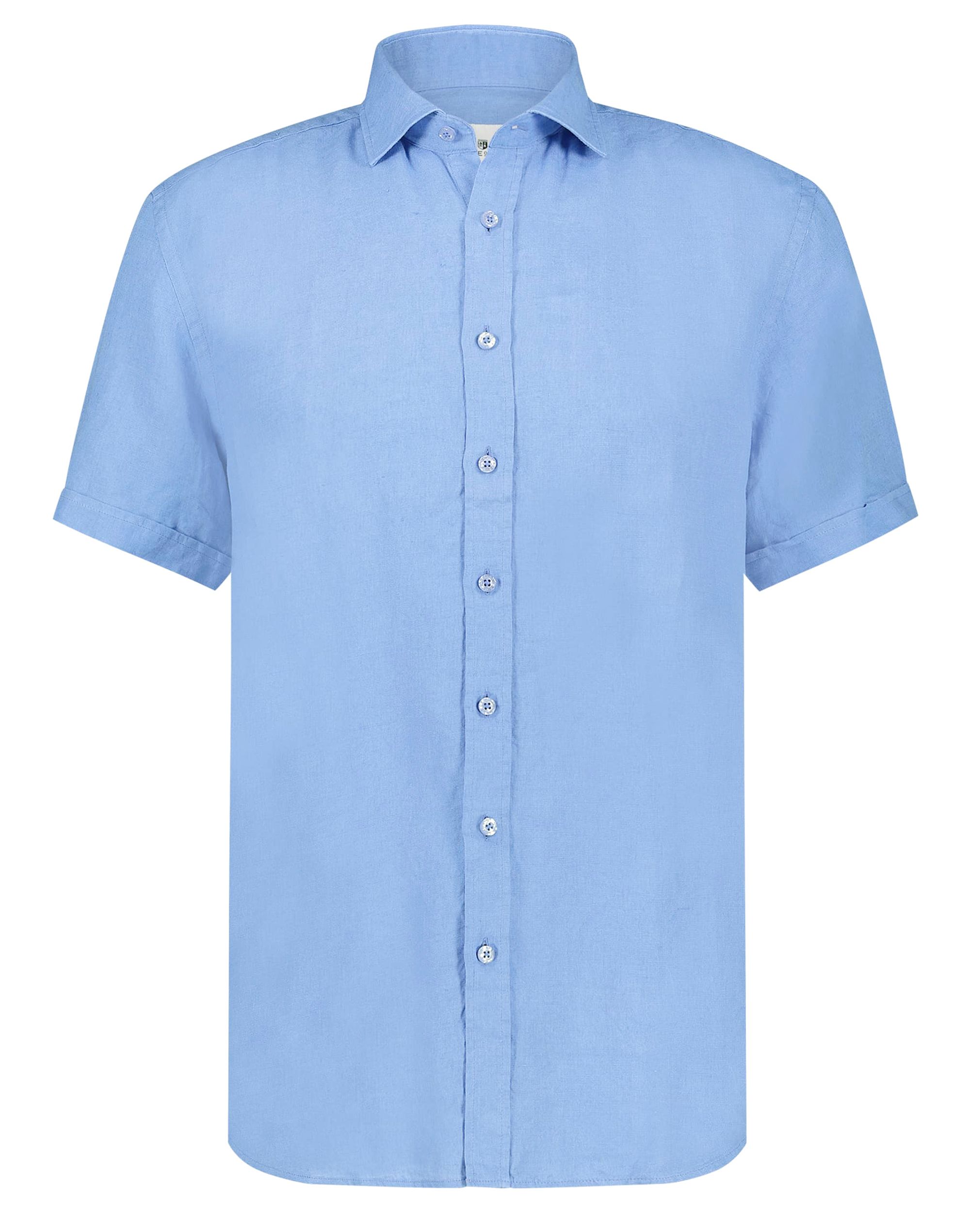 State of Art Casual Overhemd KM Licht blauw 079479-001-4XL