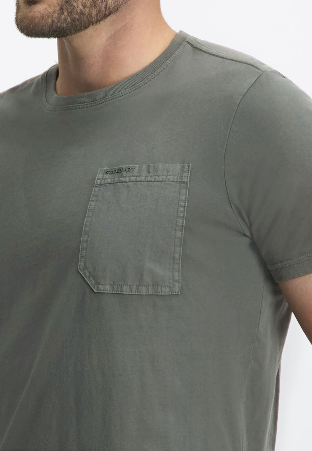 State of Art T-shirt KM Donker groen 079523-001-4XL