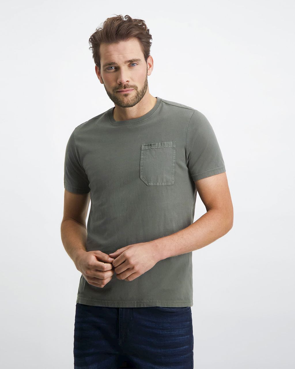 State of Art T-shirt KM Donker groen 079523-001-4XL