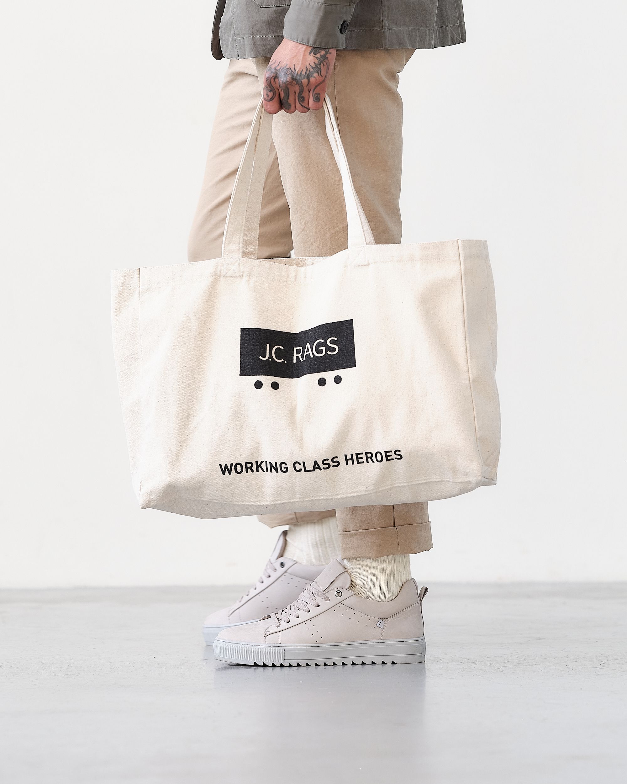 J.C. RAGS Tas Off White uni 080059-001-0