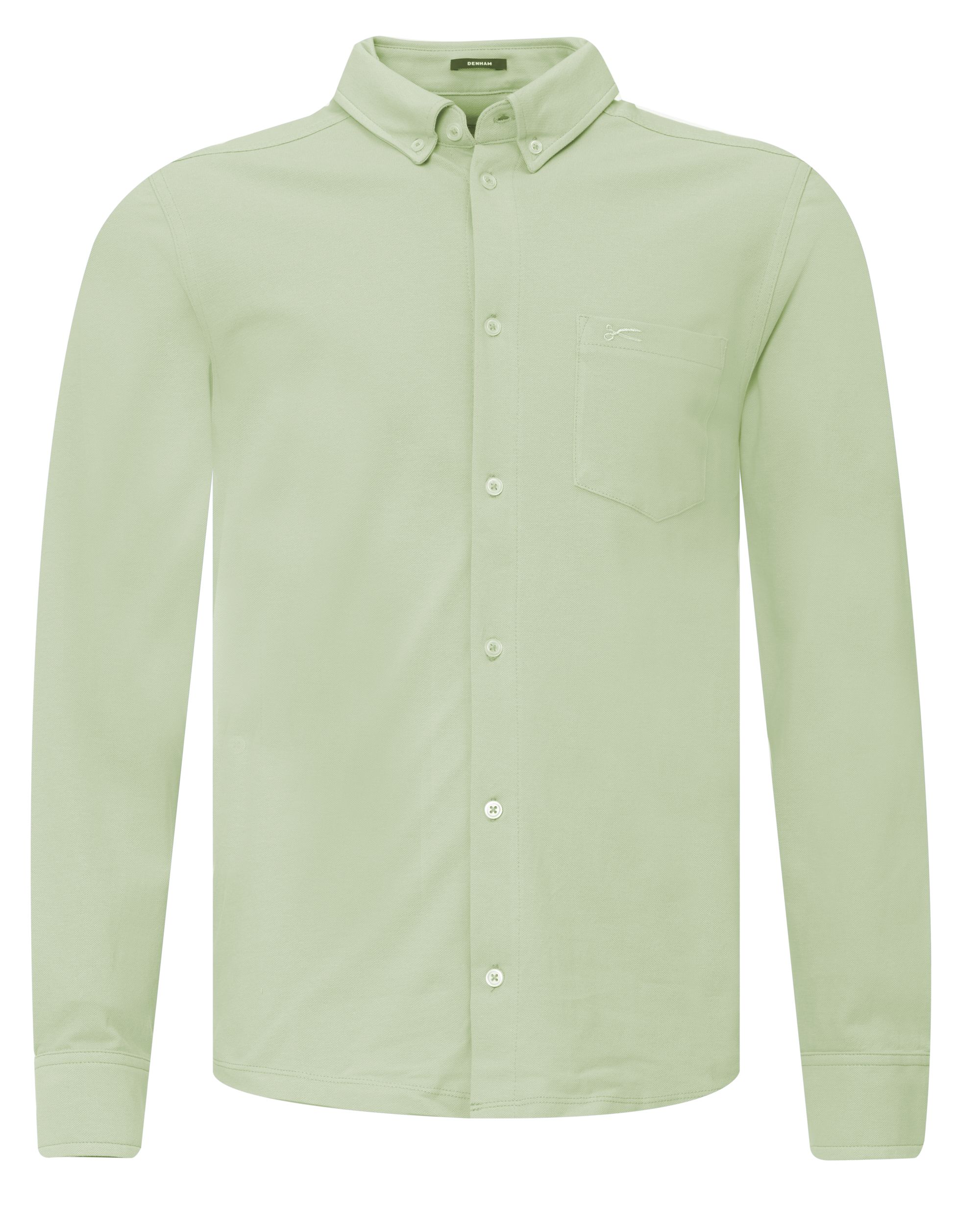 DENHAM Bridge Casual Overhemd LM Licht groen 080093-001-L