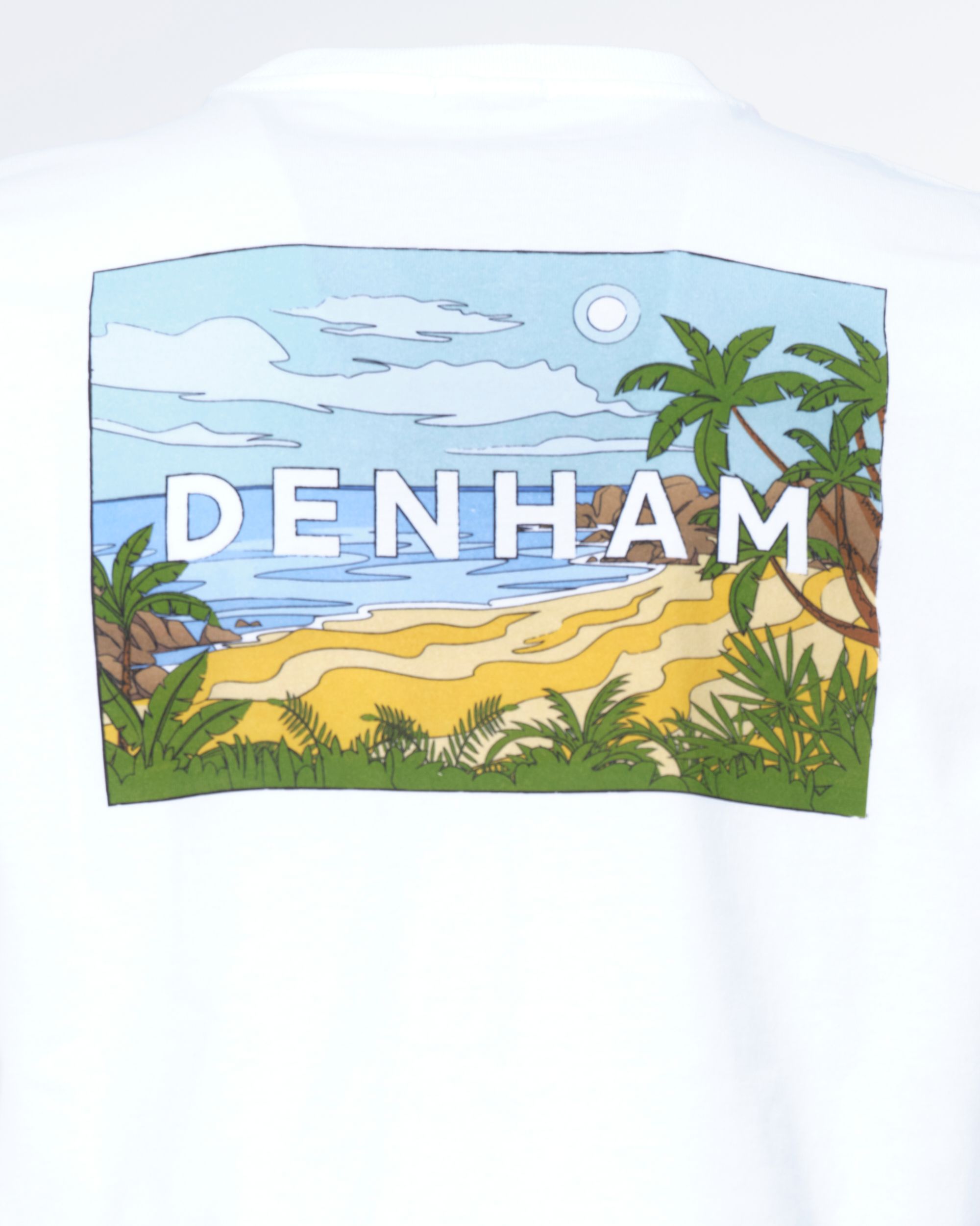 DENHAM Maya T-shirt KM Wit 080112-001-L