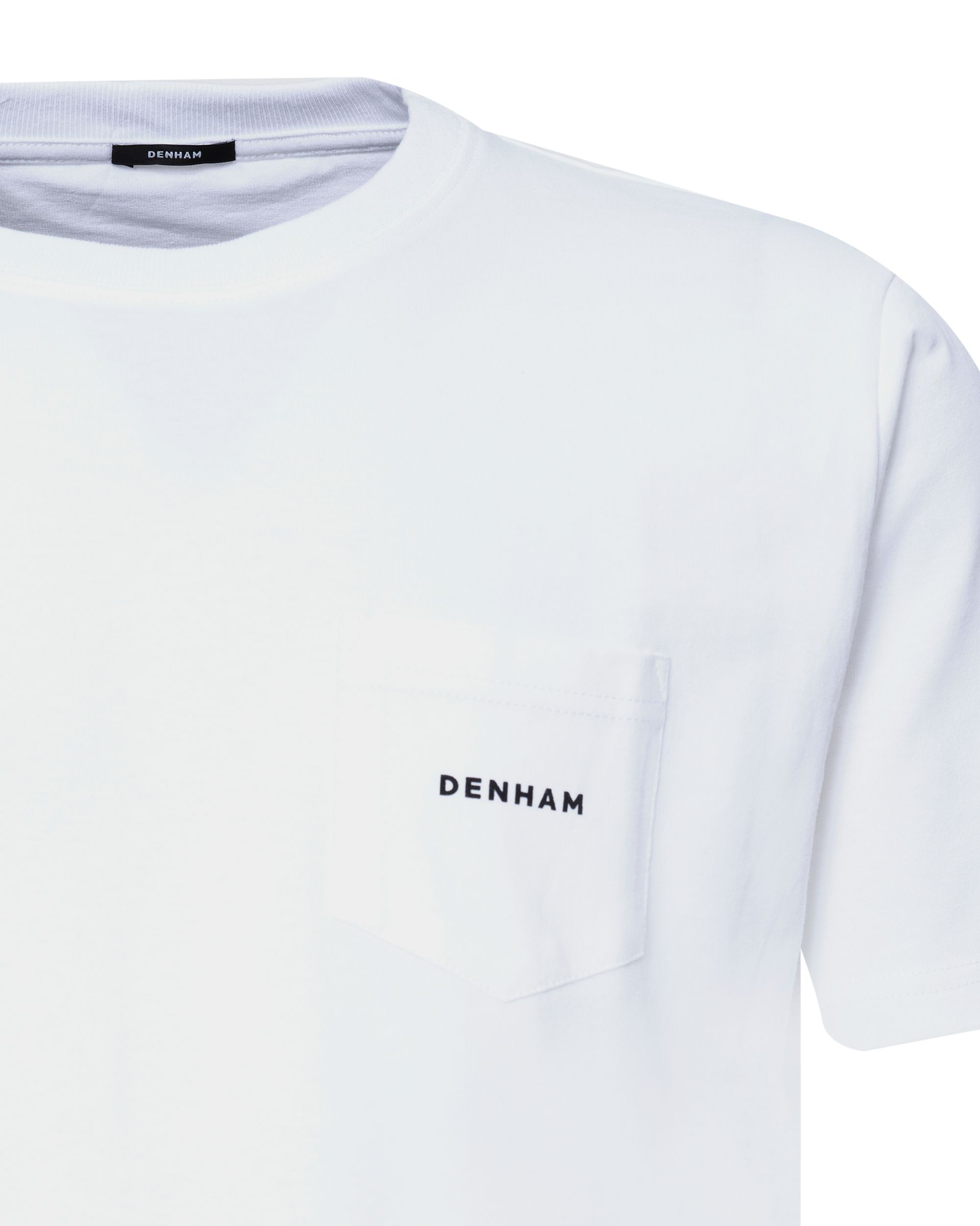 DENHAM Maya T-shirt KM Wit 080112-001-L