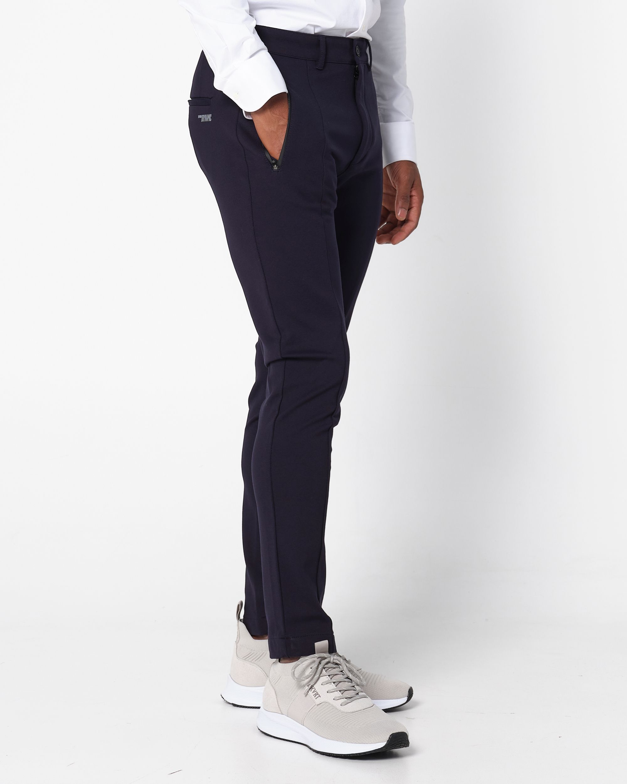 Drykorn Paid Chino Blauw 080162-001-29/32