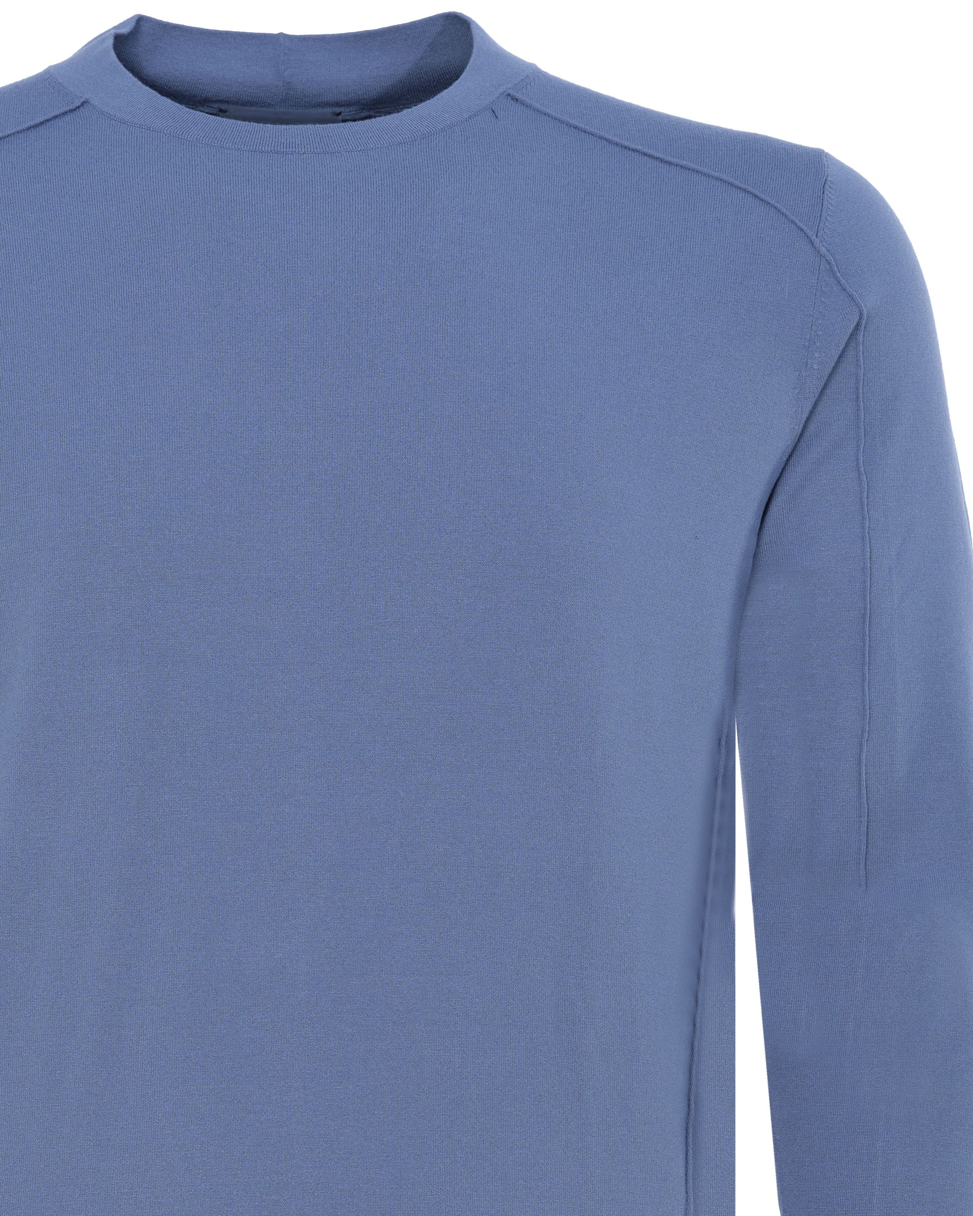 Drykorn Maurice Trui ronde hals  Blauw 080176-001-L