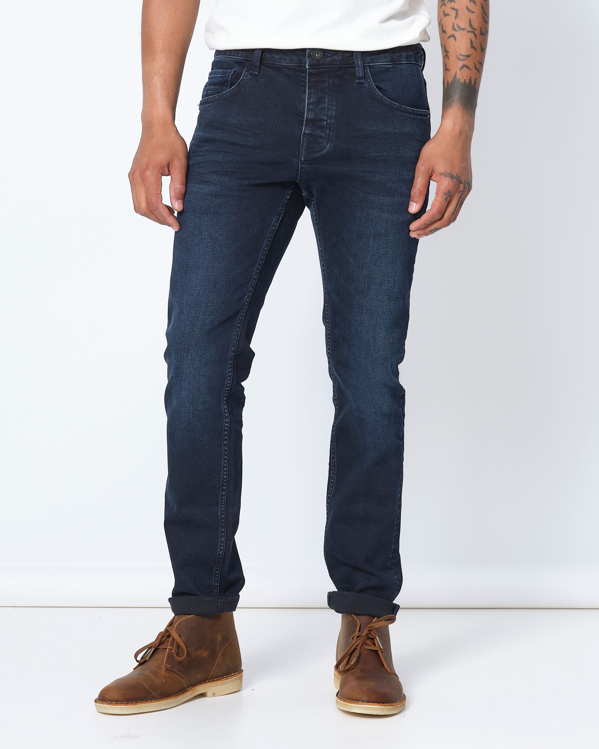 J.C. RAGS jeans Donkerblauw uni 080188-001-28/32