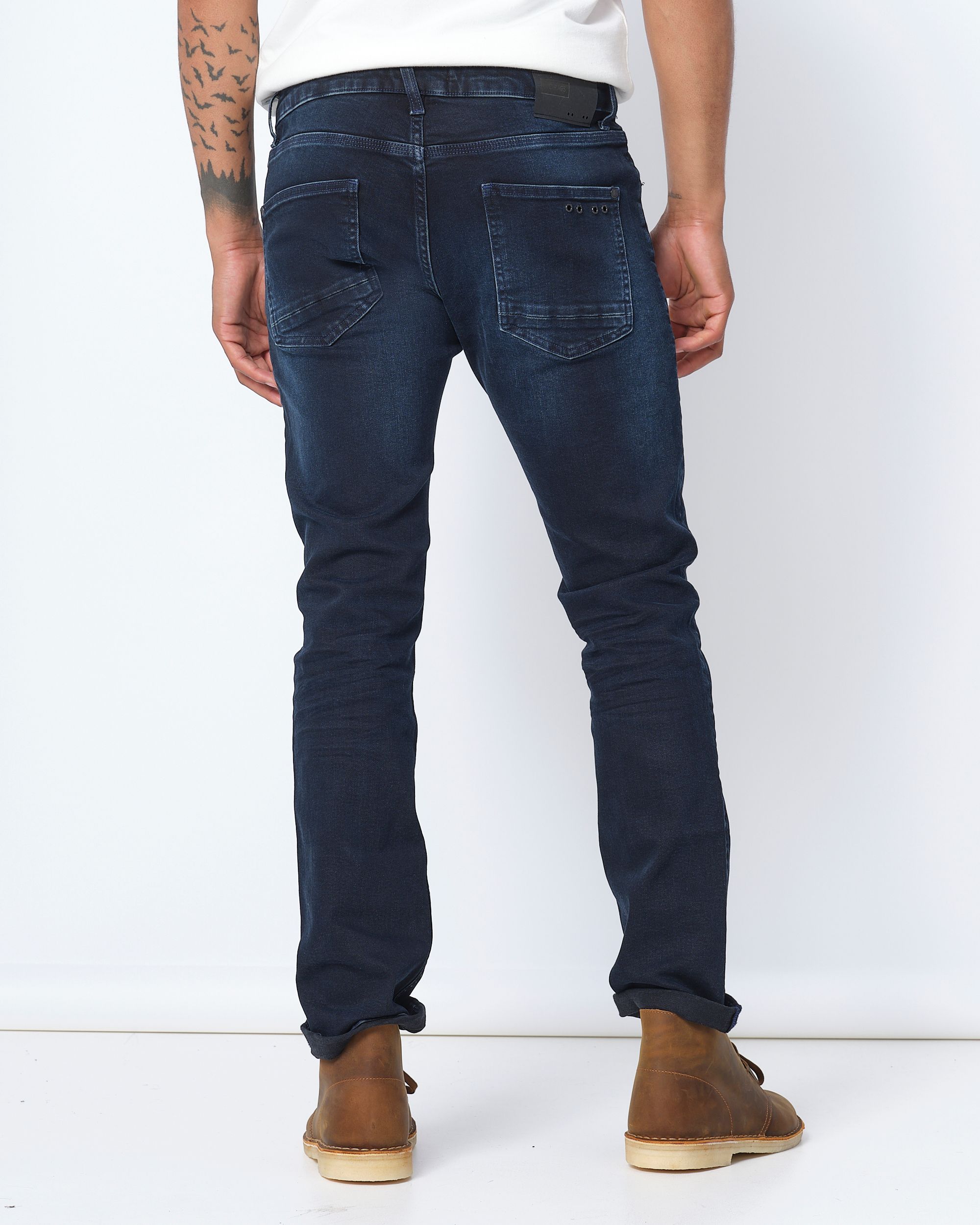 J.C. RAGS jeans Donkerblauw uni 080188-001-28/32