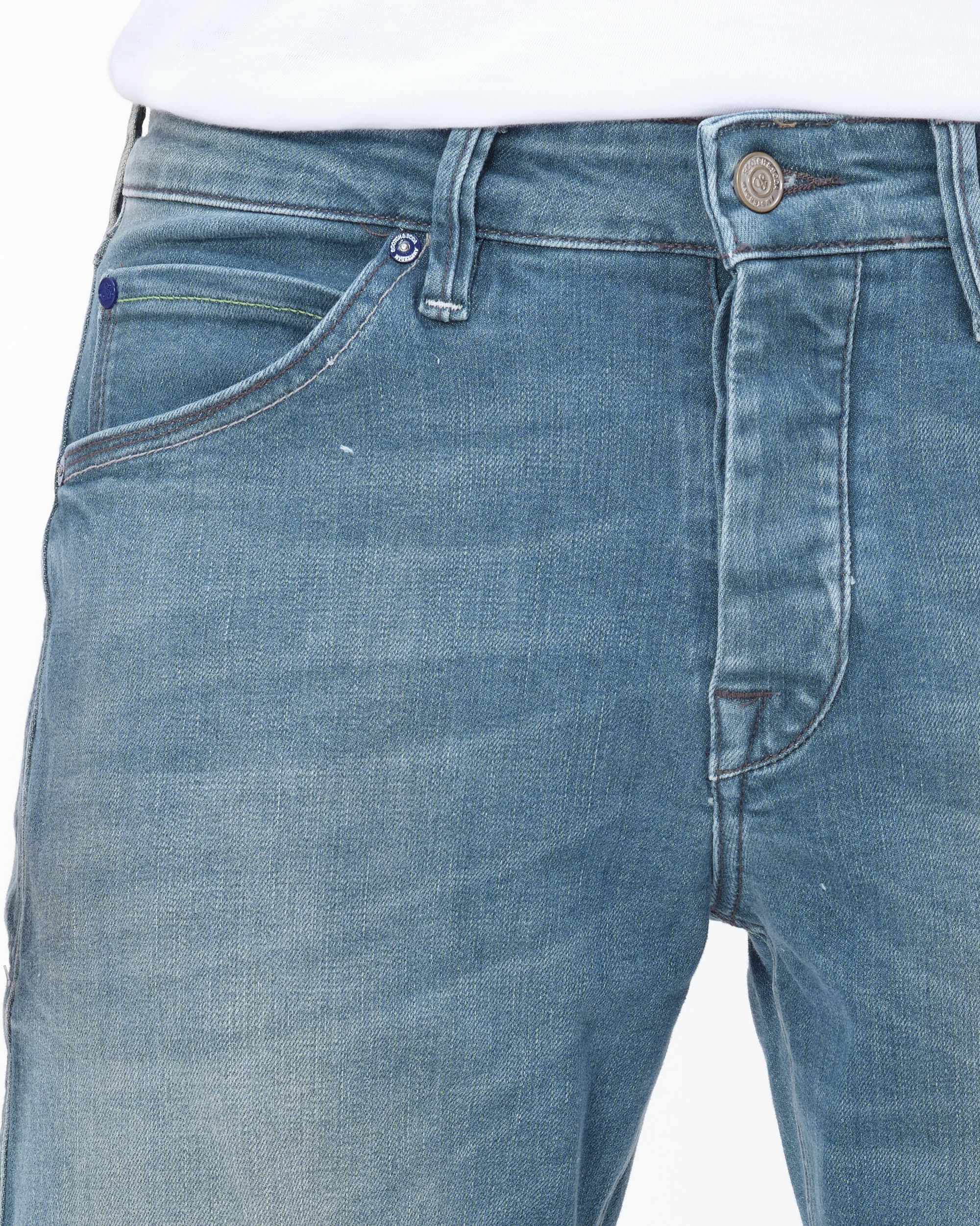 Scotch & Soda The Singel Jeans Blauw 080214-001-34/30