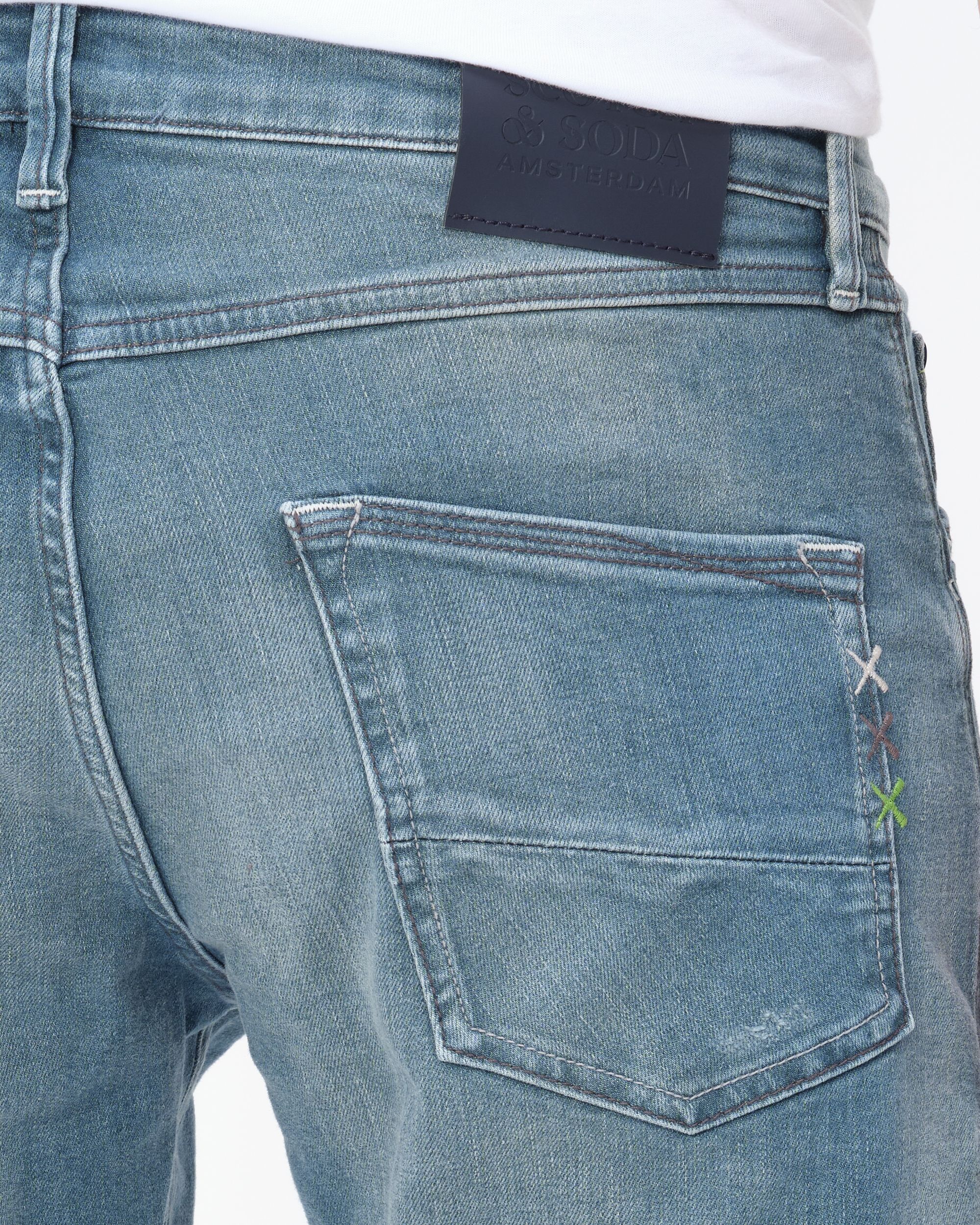 Scotch & Soda The Singel Jeans Blauw 080214-001-34/30