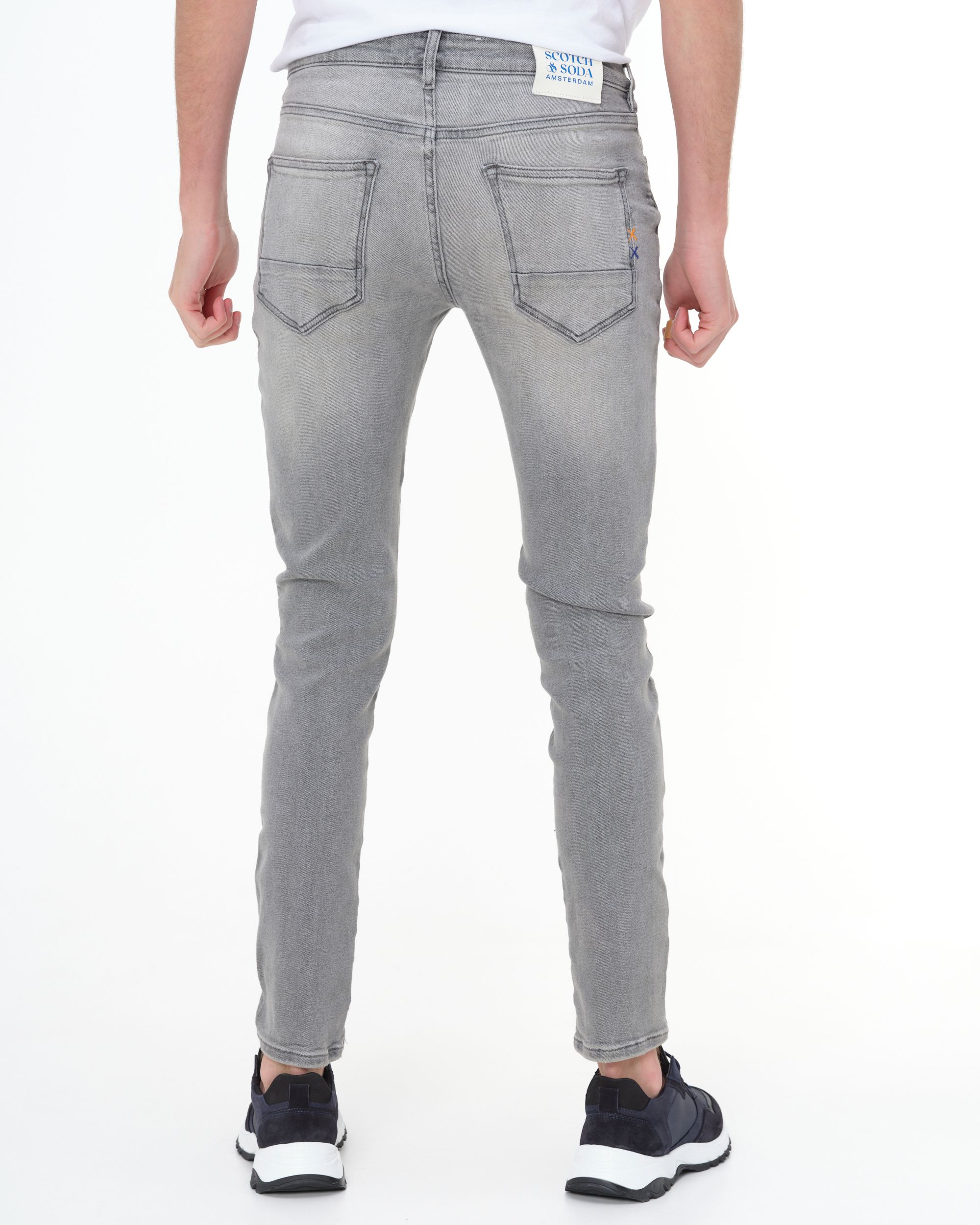 Scotch & Soda Skim Jeans Grijs 080215-001-28/30