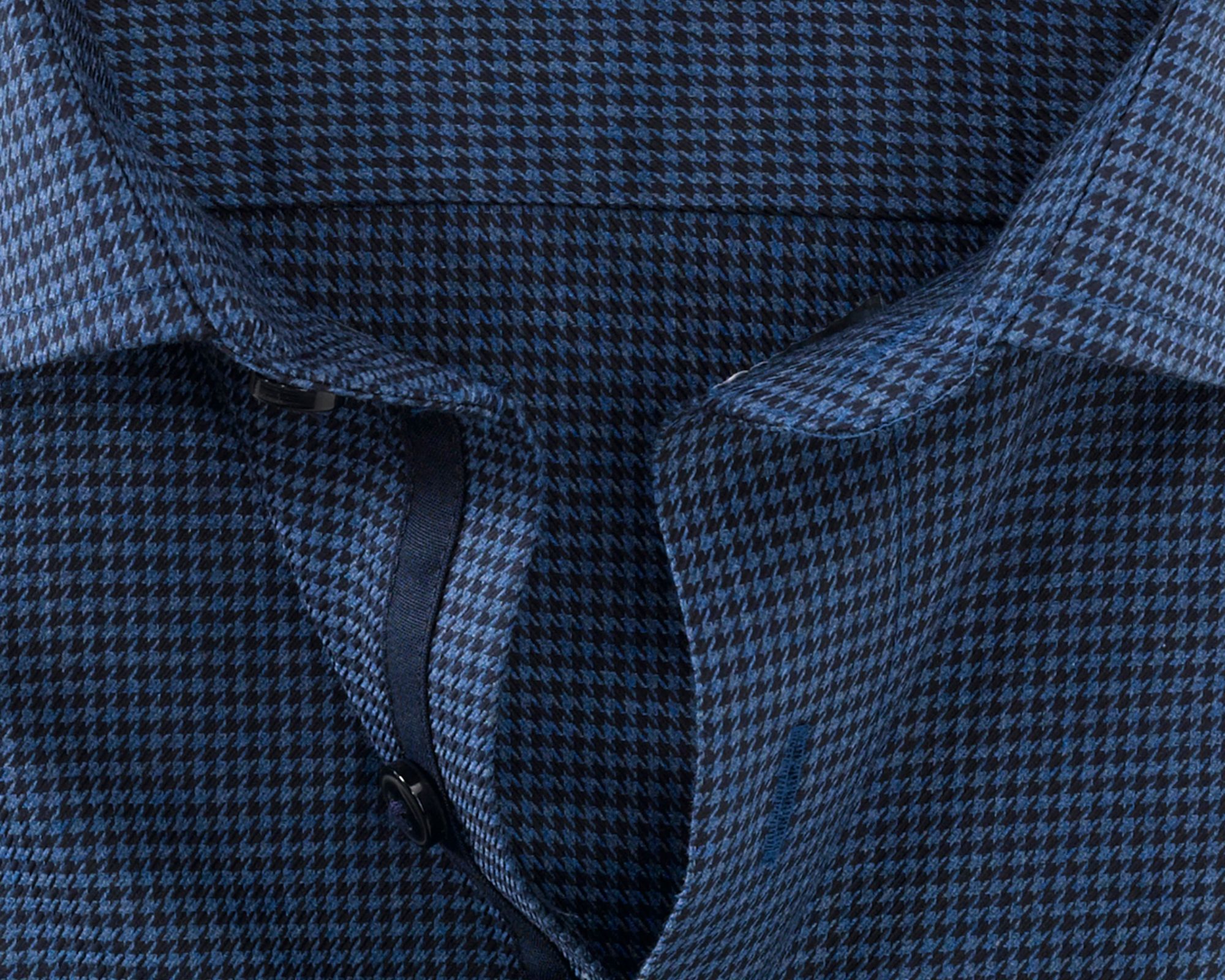 OLYMP Modern Fit Overhemd LM Donker blauw 080230-001-47