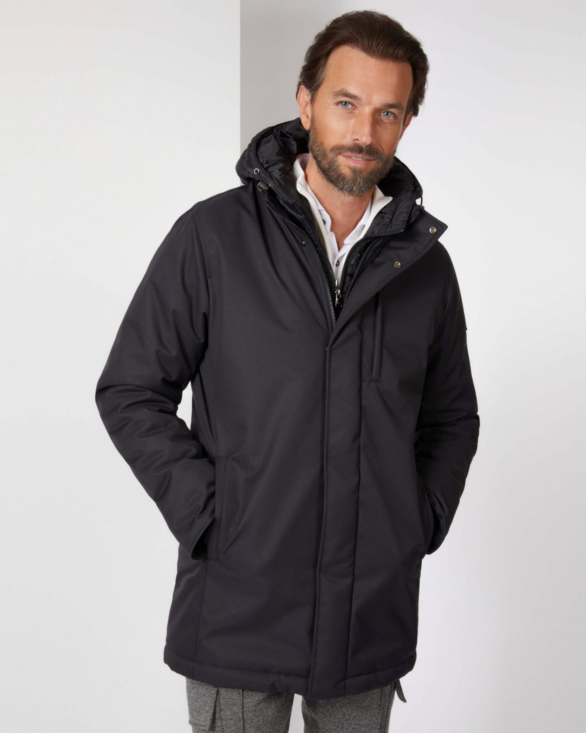 Cavallaro Trentino Parka Zwart 080244-001-L