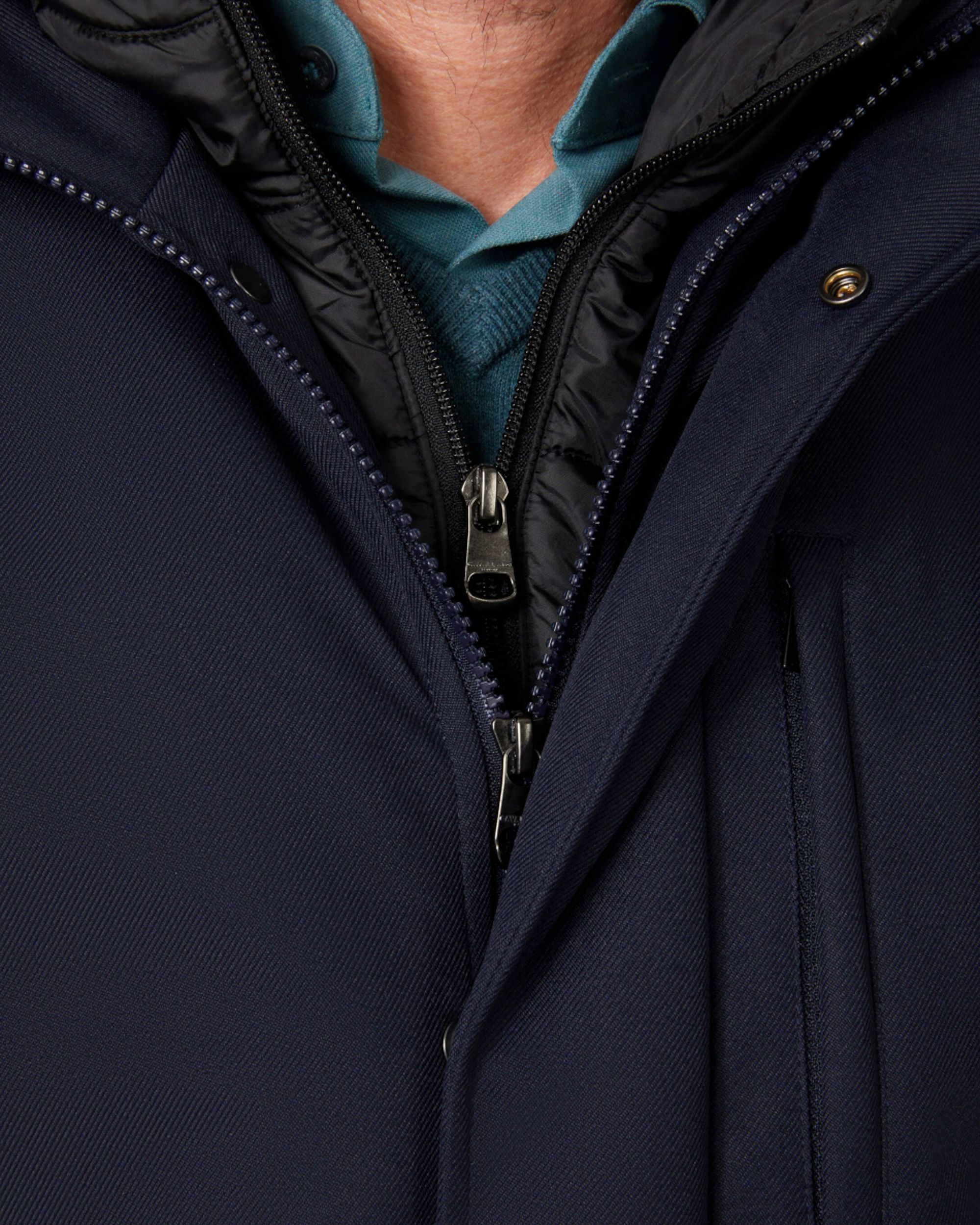 Cavallaro Trentino Parka Blauw 080245-001-L