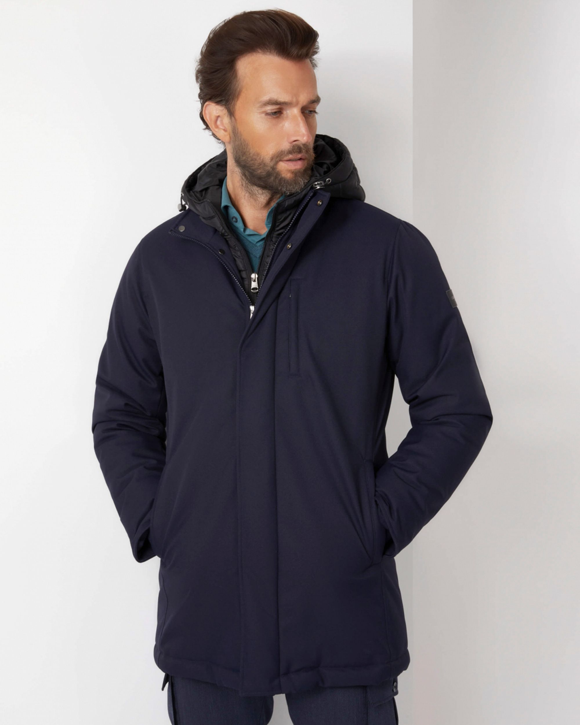 Cavallaro Trentino Parka Blauw 080245-001-L