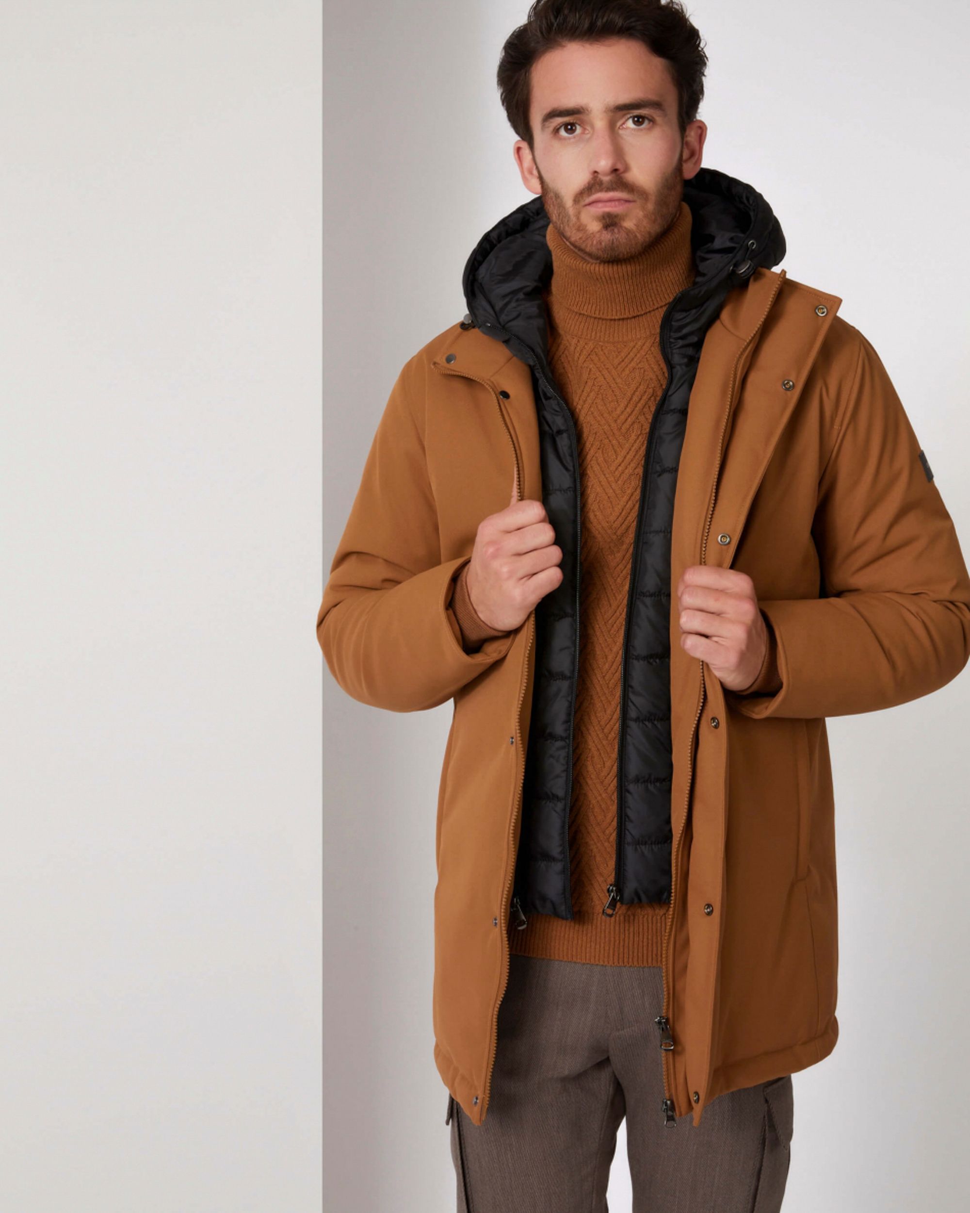 Cavallaro Trentino Parka Camel 080246-001-L