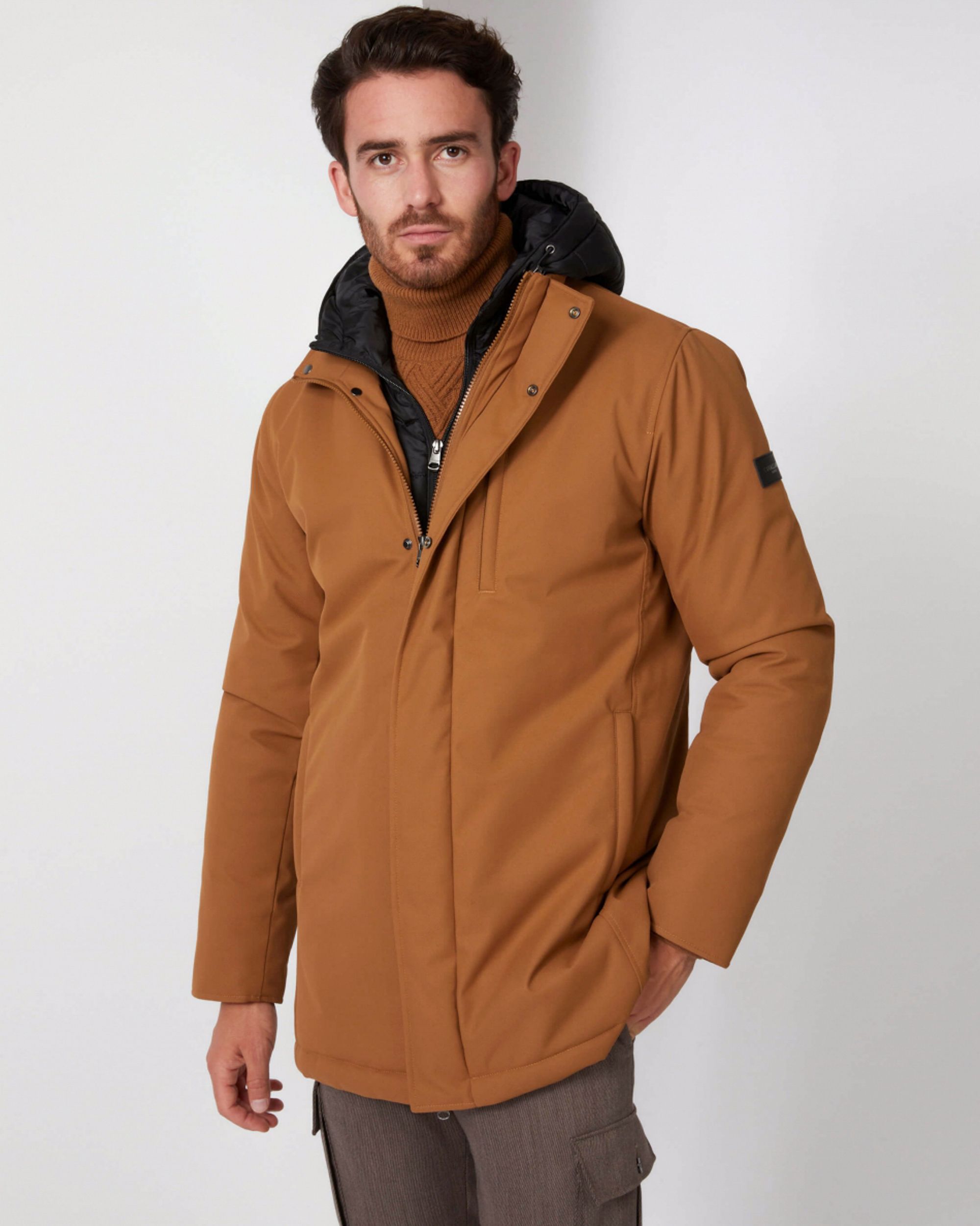 Cavallaro Trentino Parka Camel 080246-001-L