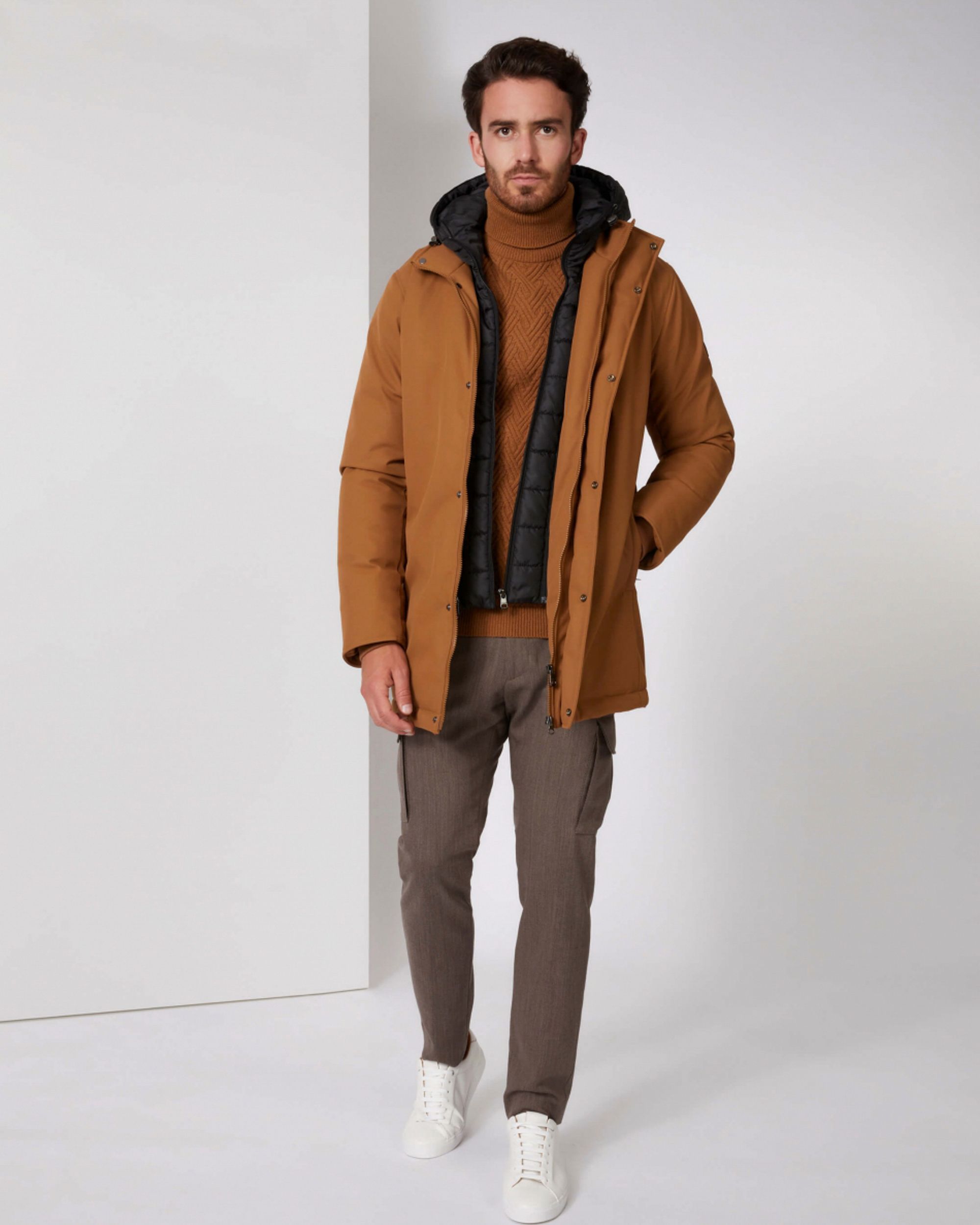 Cavallaro Trentino Parka Camel 080246-001-L