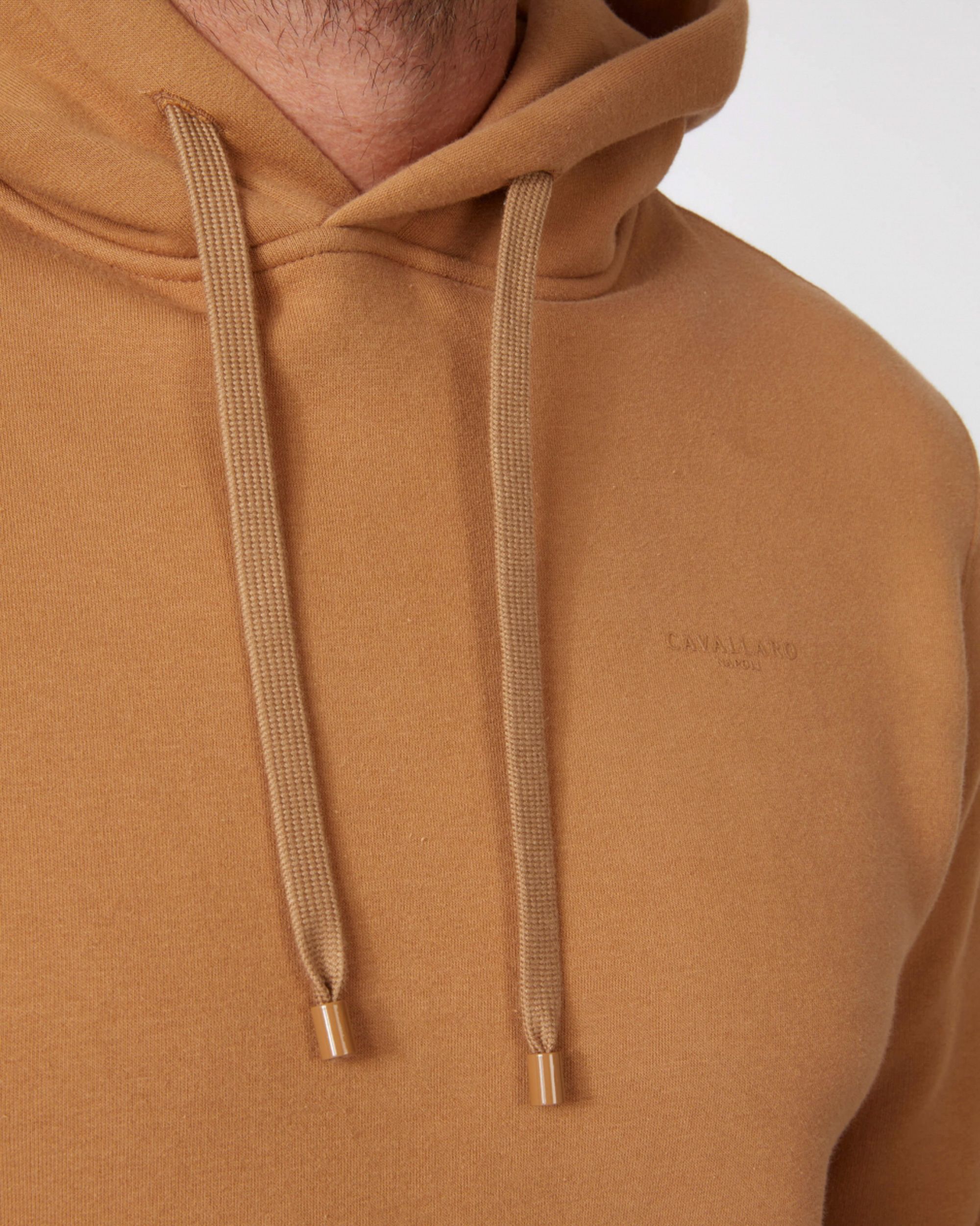 Cavallaro Marizino Hoodie Camel 080270-001-L