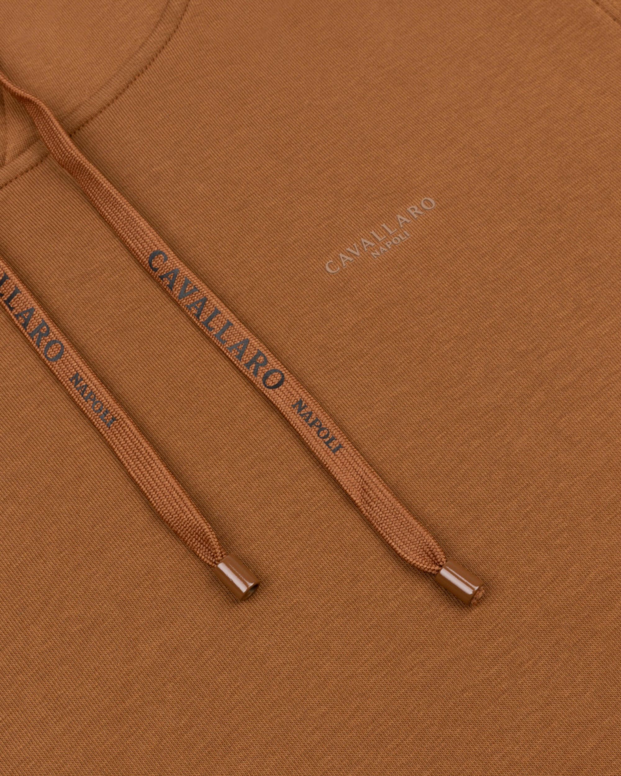 Cavallaro Marizino Hoodie Camel 080270-001-L