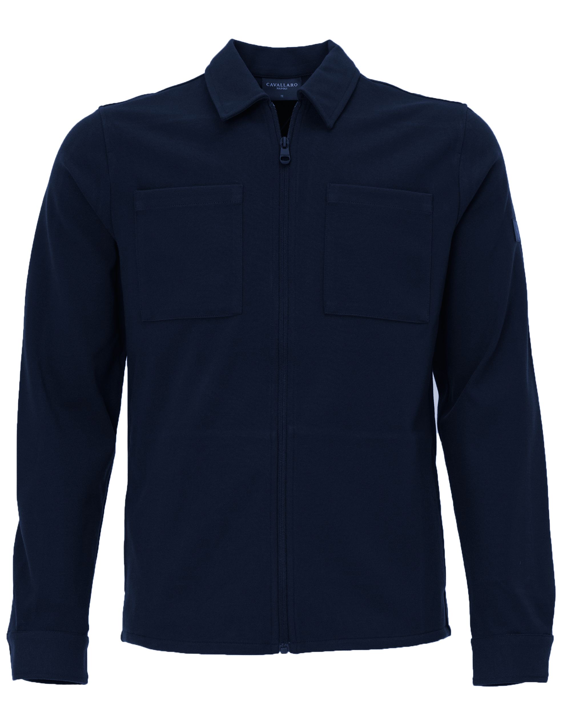 Cavallaro Zinambo Overshirt Blauw 080273-001-L