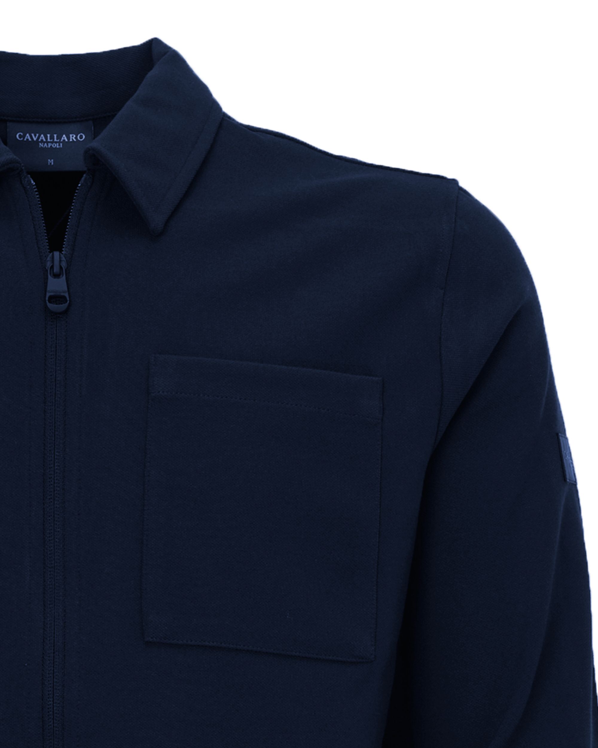 Cavallaro Zinambo Overshirt Blauw 080273-001-L