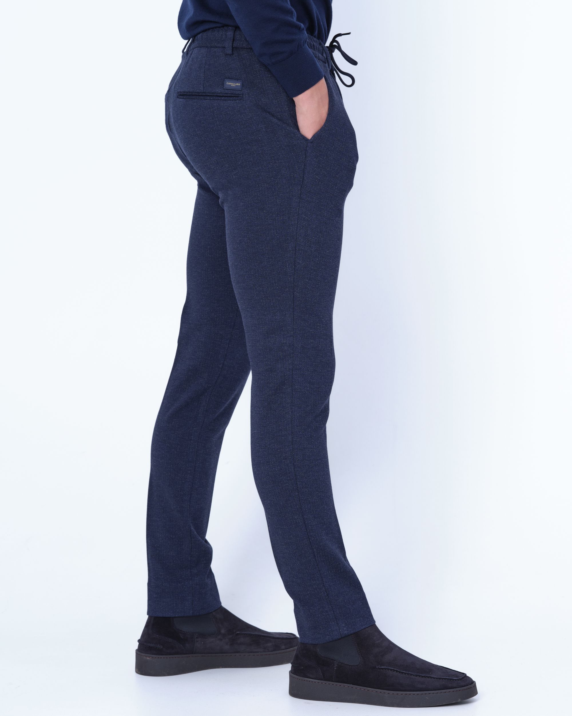 Cavallaro Severino Pantalon Donker blauw 080277-001-42
