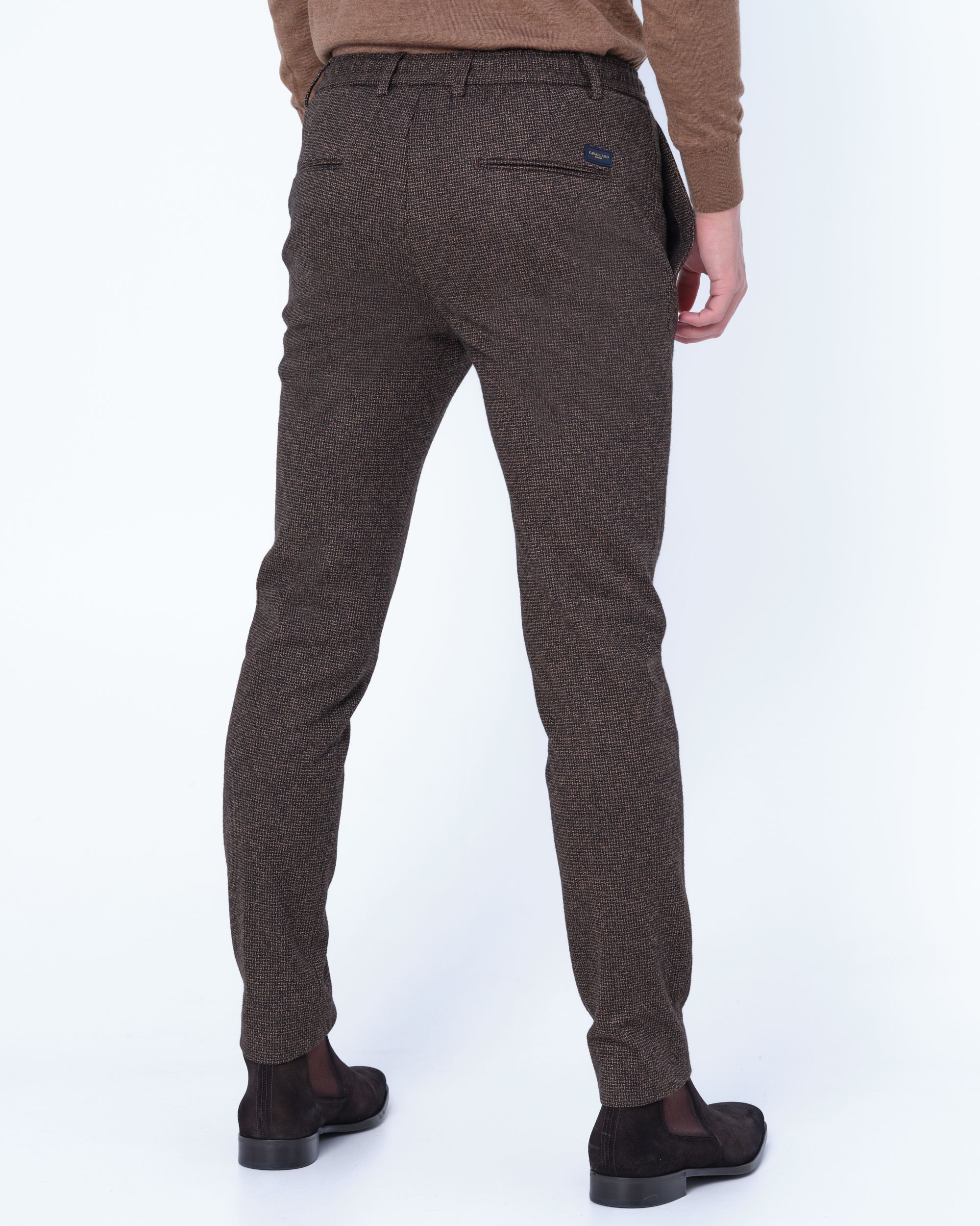 Cavallaro Zeri Pantalon Bruin 080284-001-42