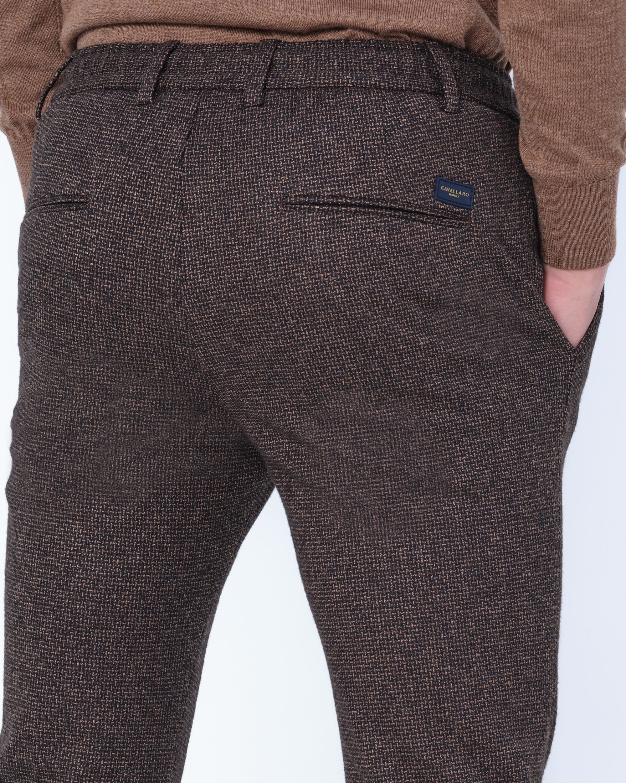 Cavallaro Zeri Pantalon Bruin 080284-001-42