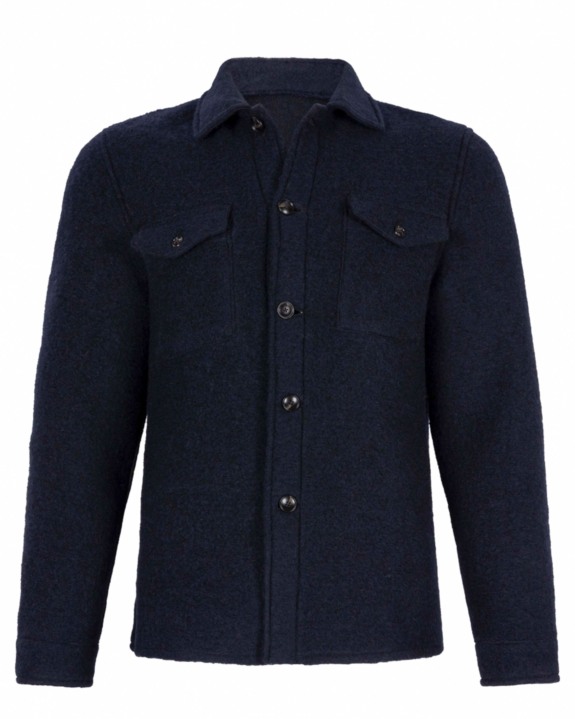 Cavallaro Pisogno Overshirt Blauw 080285-001-L